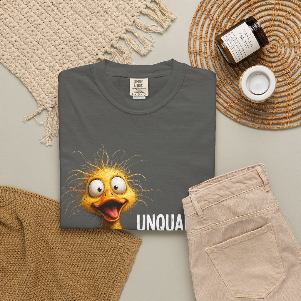 Unqualified But Enthusiastic Duck Graphic Tee