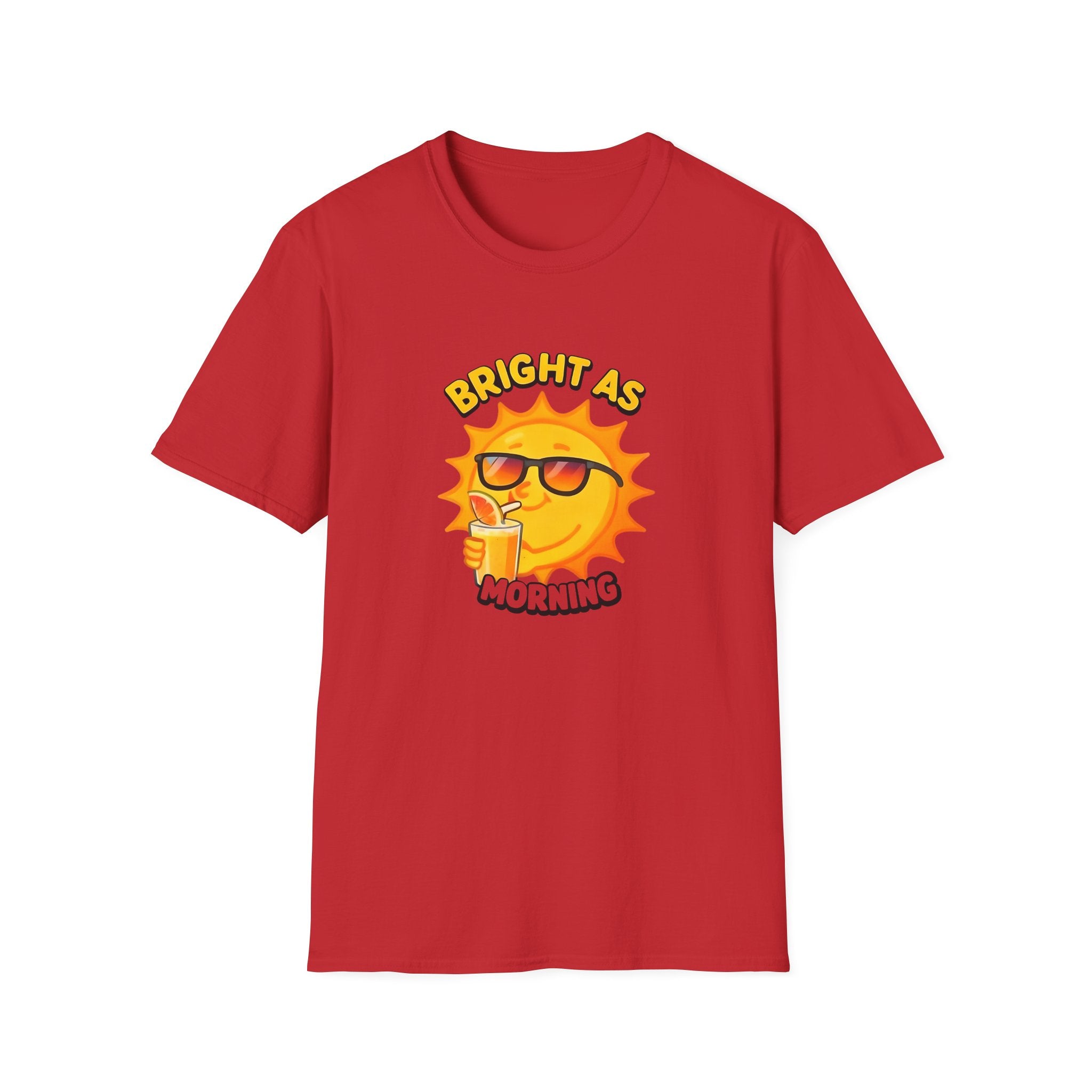 Bright as Morning T-Shirt - Fun Summer Tee, Gift for Friends, Casual Wear, Summer Vibes