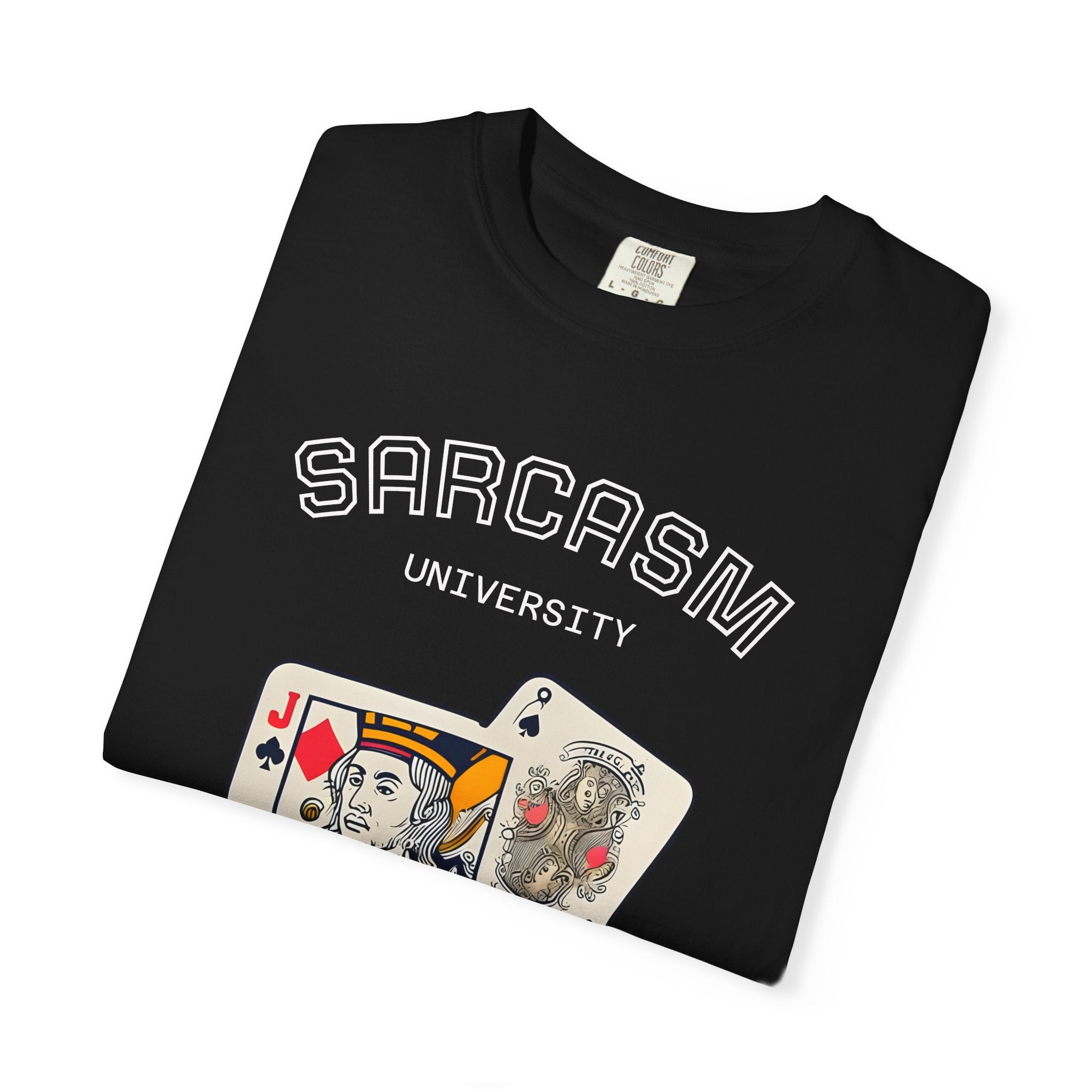 Sarcasm University, Whimsical Jackass Graphic Unisex T-Shirt, Gift for that special Jackass in your life, Cool Casual Wear, Perfect Gift
