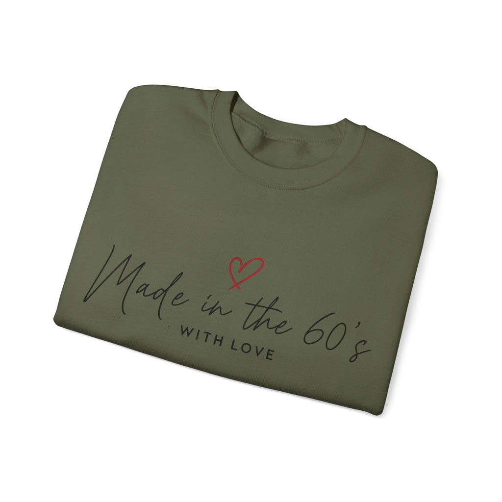 Made in the 60's Unisex Heavy Blend™ Crewneck Sweatshirt - Made in the 60's with love..