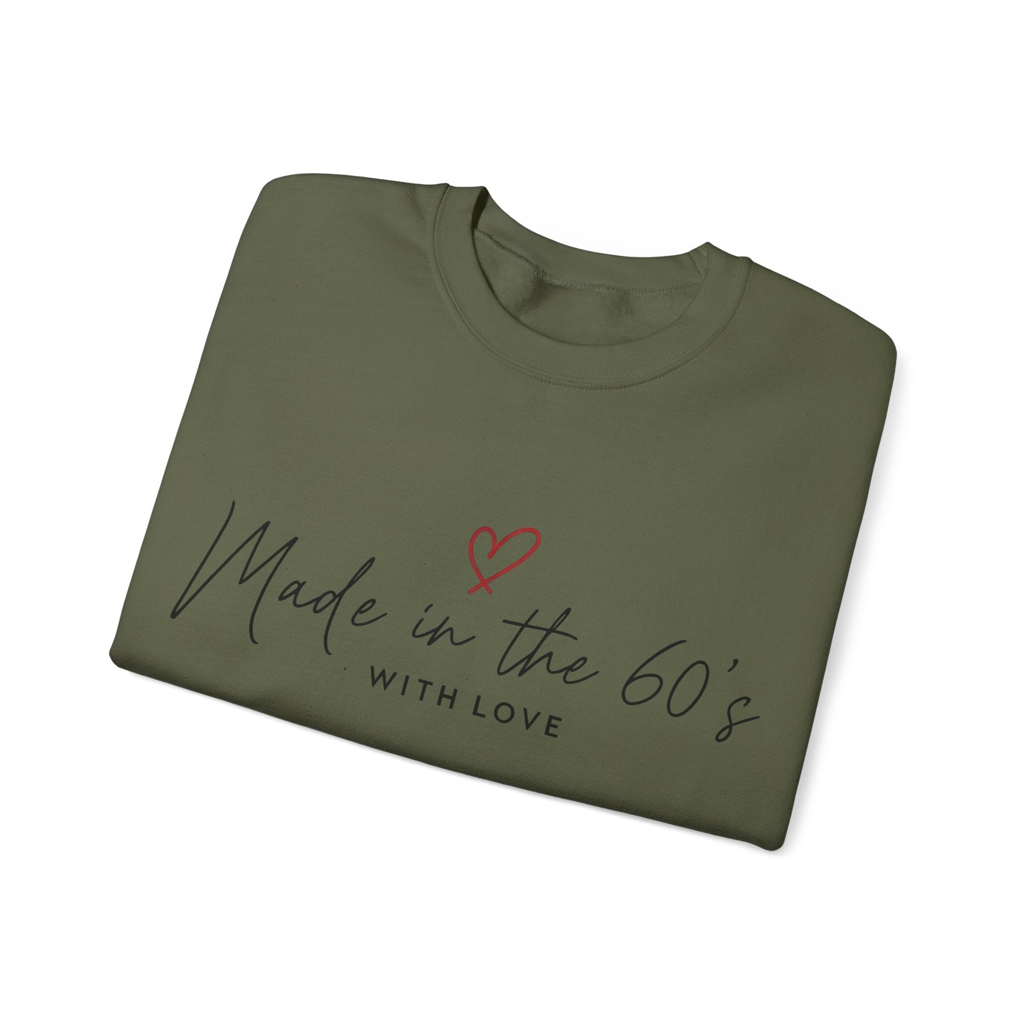 Made in the 60's Unisex Heavy Blend™ Crewneck Sweatshirt - Made in the 60's with love..