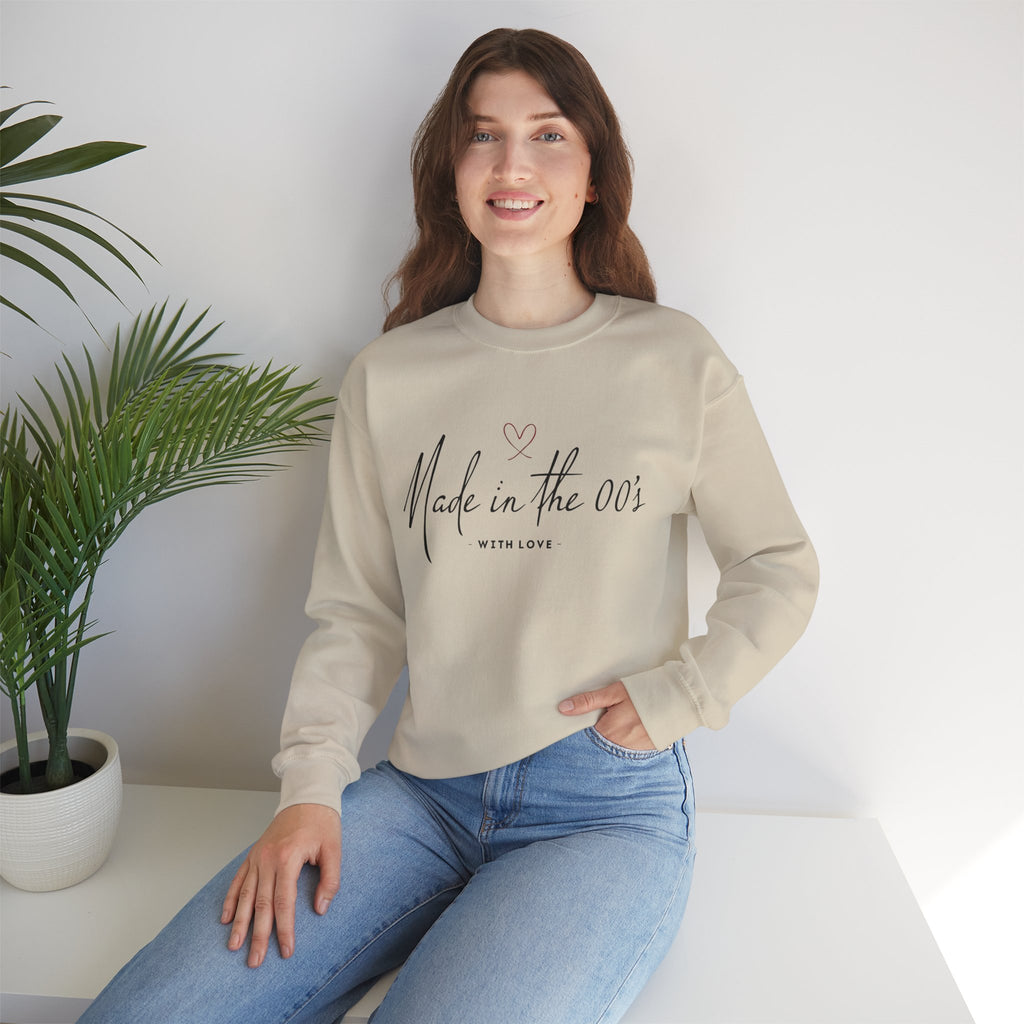 Made in the 00's Unisex Heavy Blend Crewneck Sweatshirt - Made in the 00's with love..
