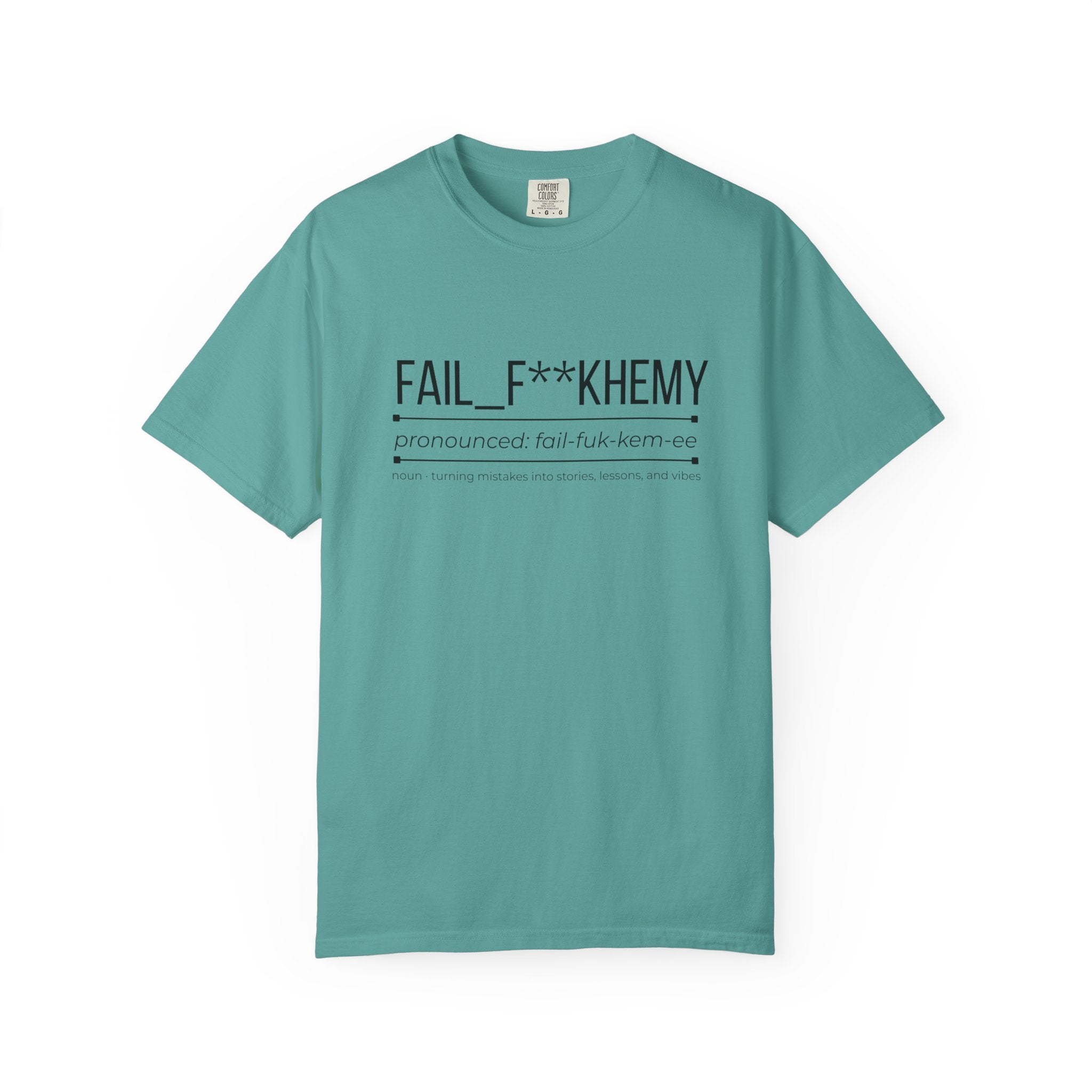 FAIL F**KHEMY Shirt – Funny Failure to Success Tee | Inspirational Graphic T-Shirt