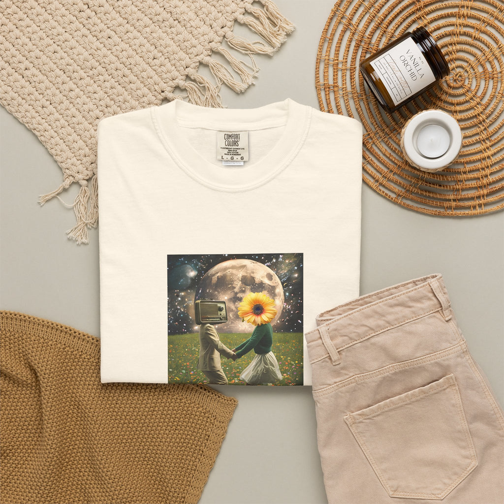 Whimsical Magic Women's Tee - Unique Cotton T-Shirt with Wild Nature Graphic, Perfect Witchy Gift