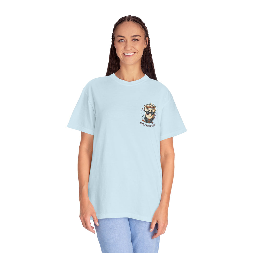 Running on Coffee & Attitude Mum T-Shirt