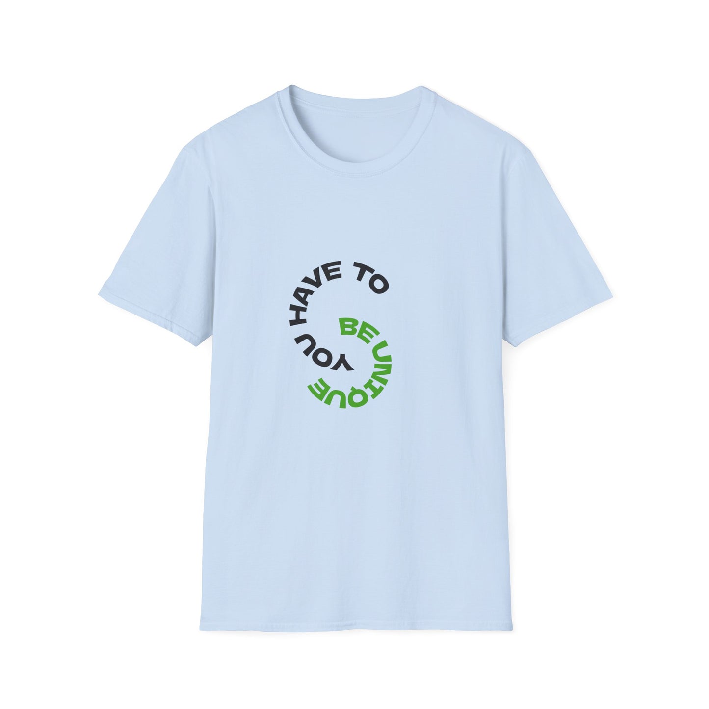 Inspirational Unisex Softstyle T-Shirt, Unique Graphic Shirt, Casual Wear, Vintage Style