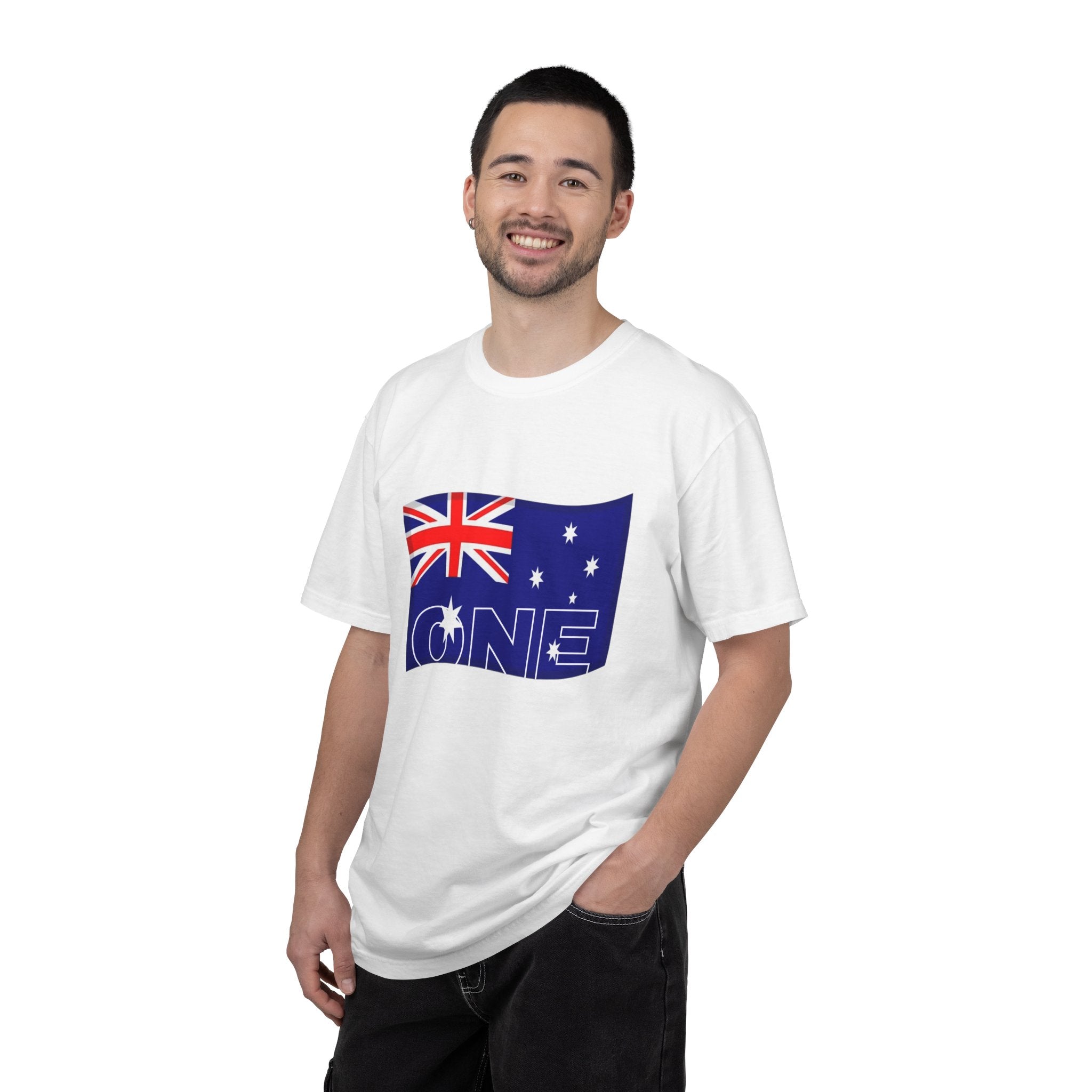 Australia Flag "One" Graphic T-Shirt