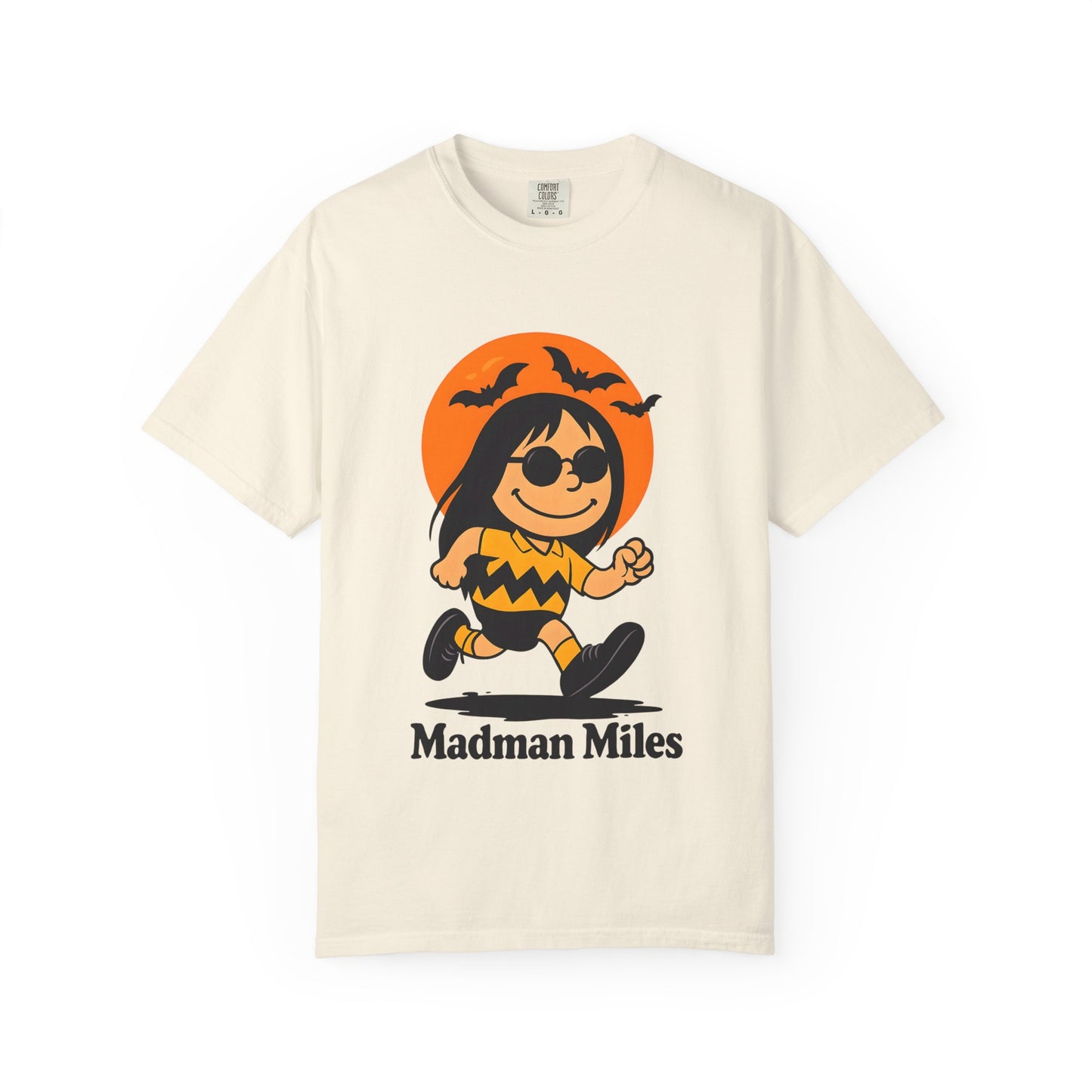 Madman Miles Ozzy Smiling & Running with Halloween Unisex T-Shirt
