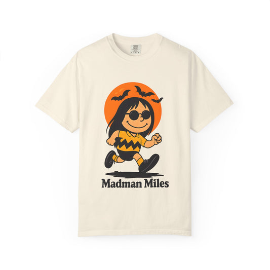 Madman Miles Ozzy Smiling & Running with Halloween Unisex T-Shirt