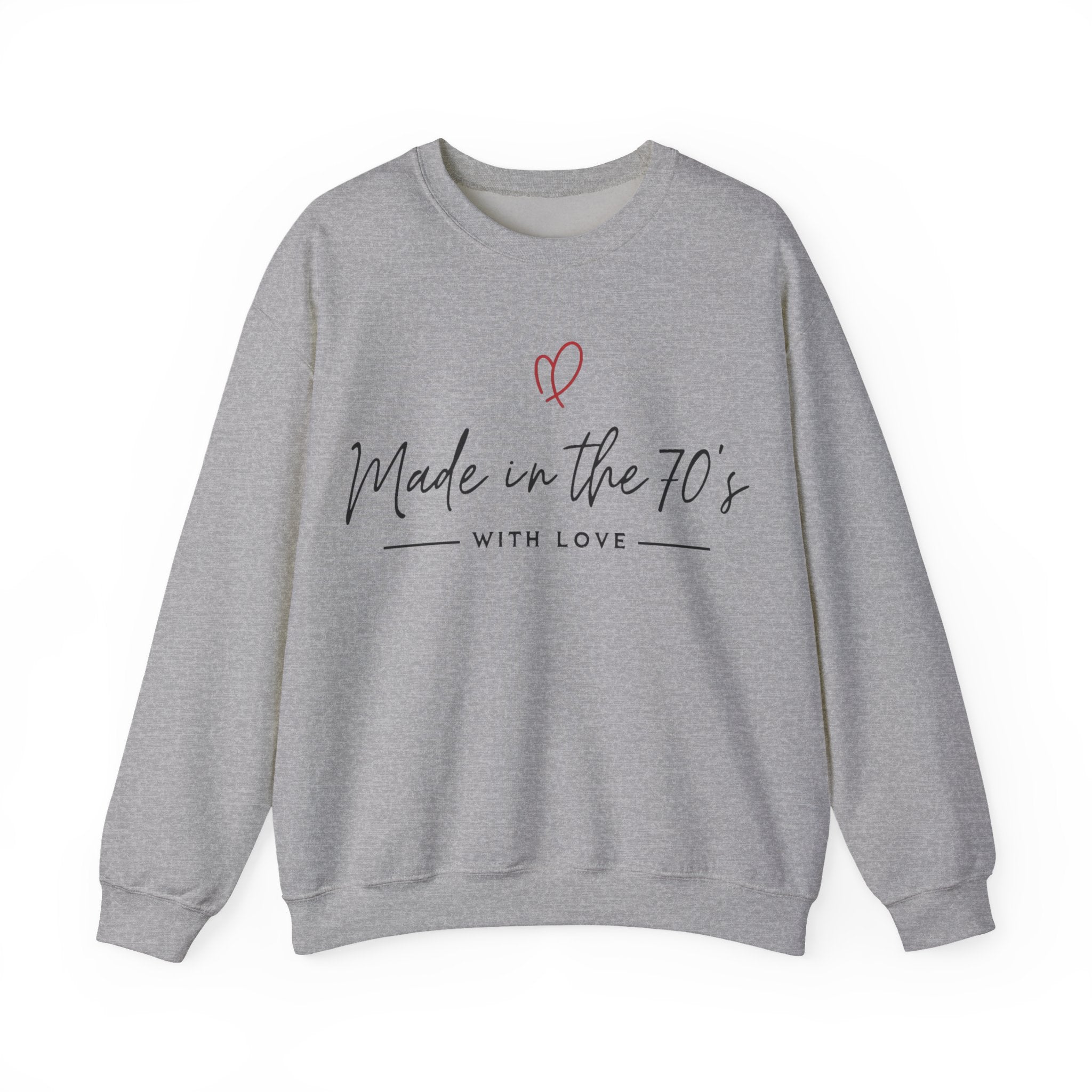 Made in the 70's Unisex Heavy Blend™ Crewneck Sweatshirt - Made in the 70's with love..