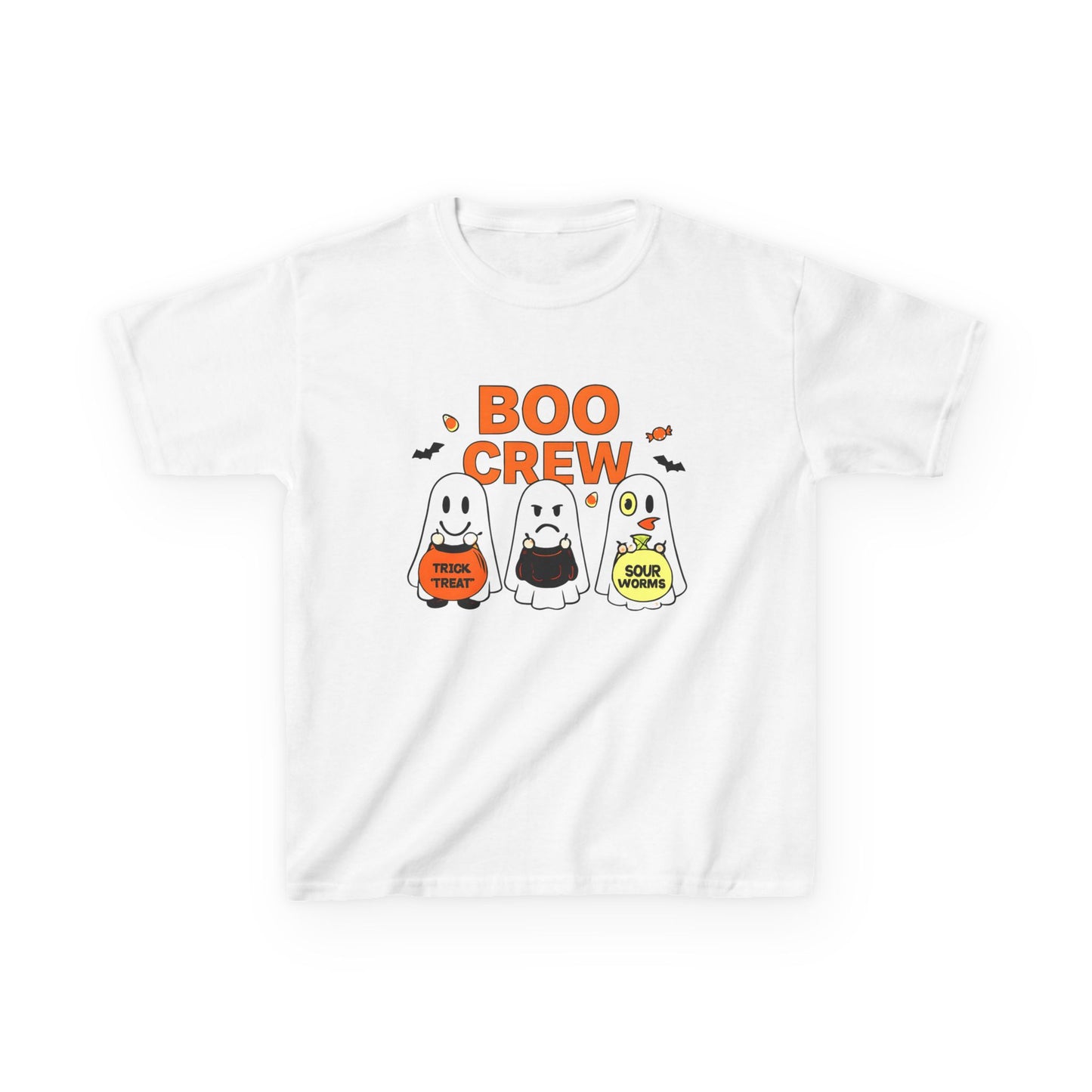 Kids Halloween Tee - Boo Crew Ghosts, Halloween Costume, Trick or Treat Shirt, Spooky Kids Shirt, Halloween Party Outfit