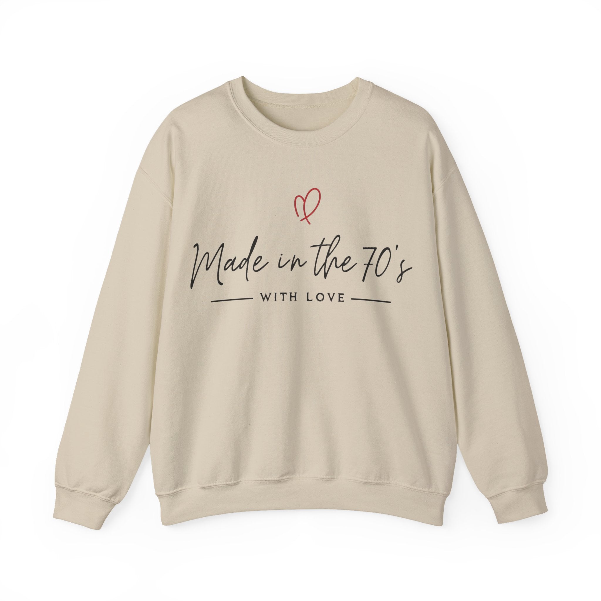 Made in the 70's Unisex Heavy Blend™ Crewneck Sweatshirt - Made in the 70's with love..