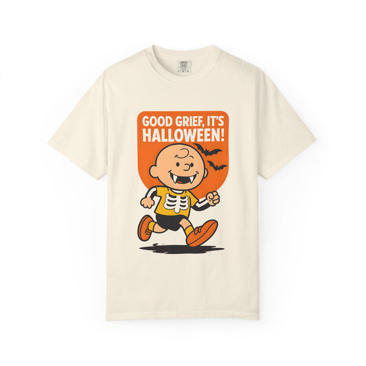 Halloween Charlie Unisex T-shirt - Good Grief Design