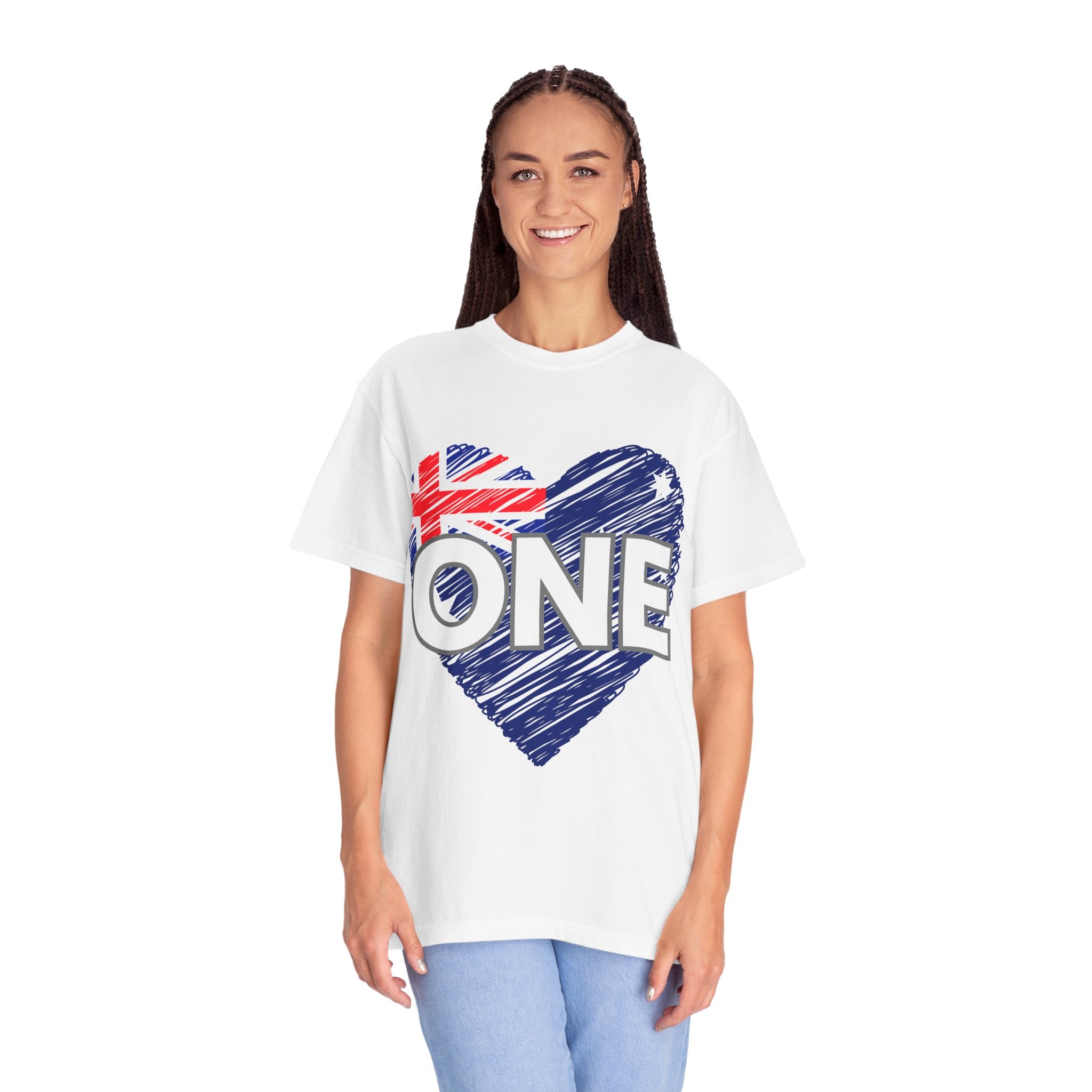 ONE Heart Australia Unity T-Shirt — Aussie Heart Graphic Tee