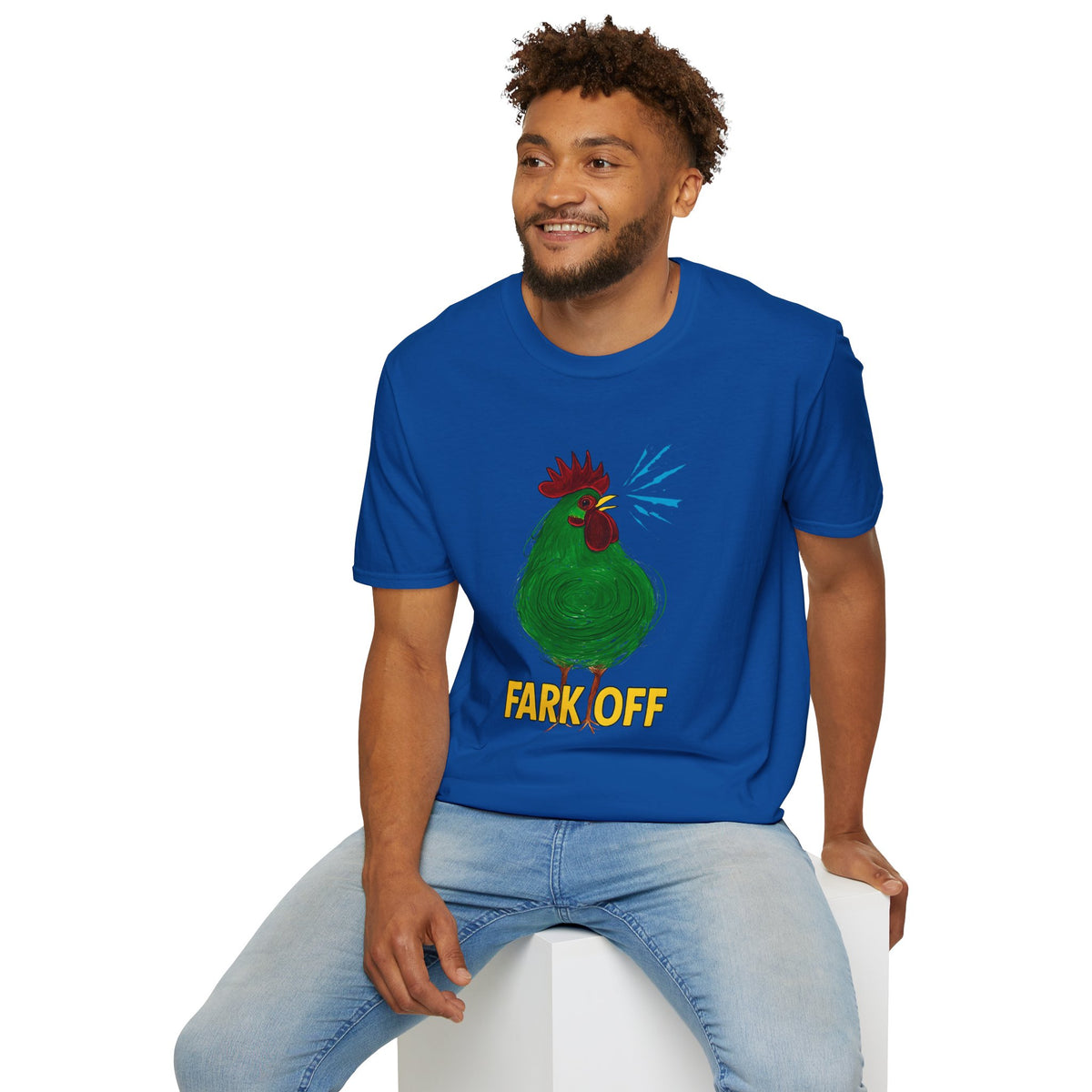 Funny Chicken Graphic T-Shirt, Humor Tee, Farm-Inspired Apparel