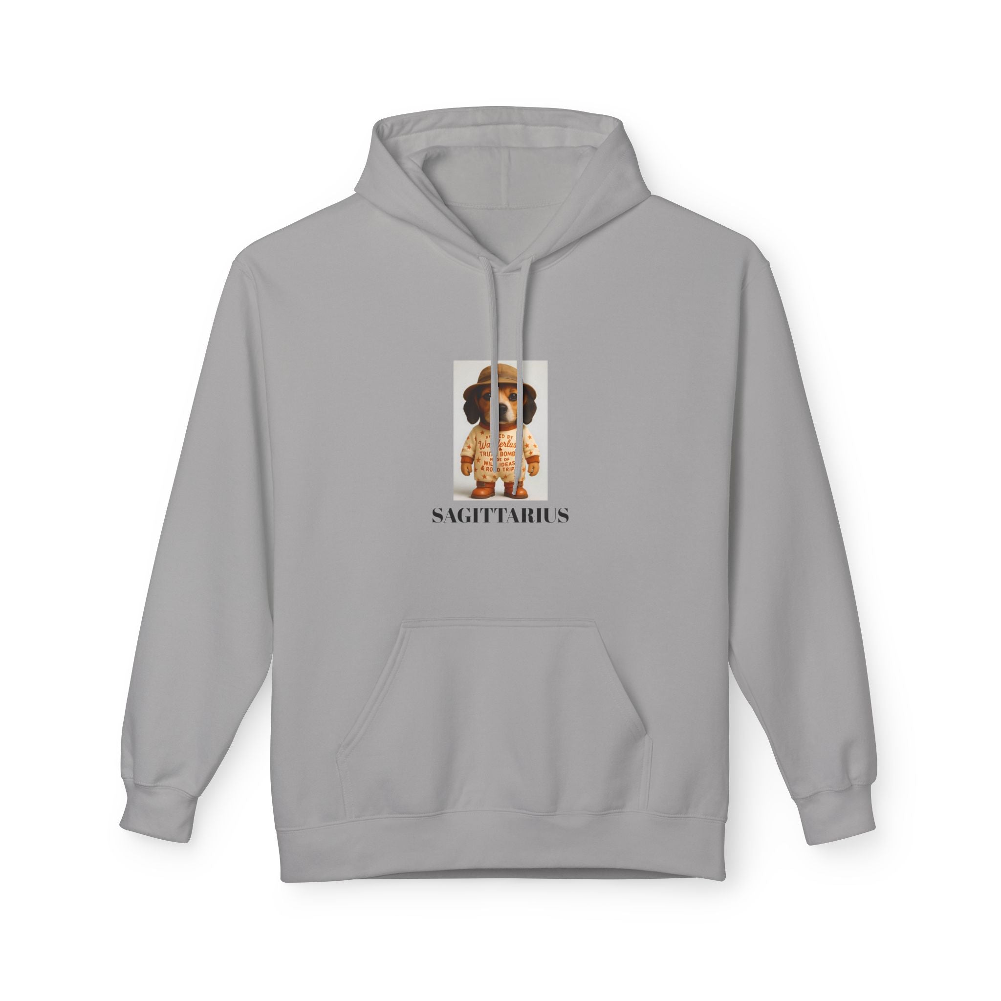Sagittarius Wanderlust Hoodie, Dog Explorer Sweatshirt