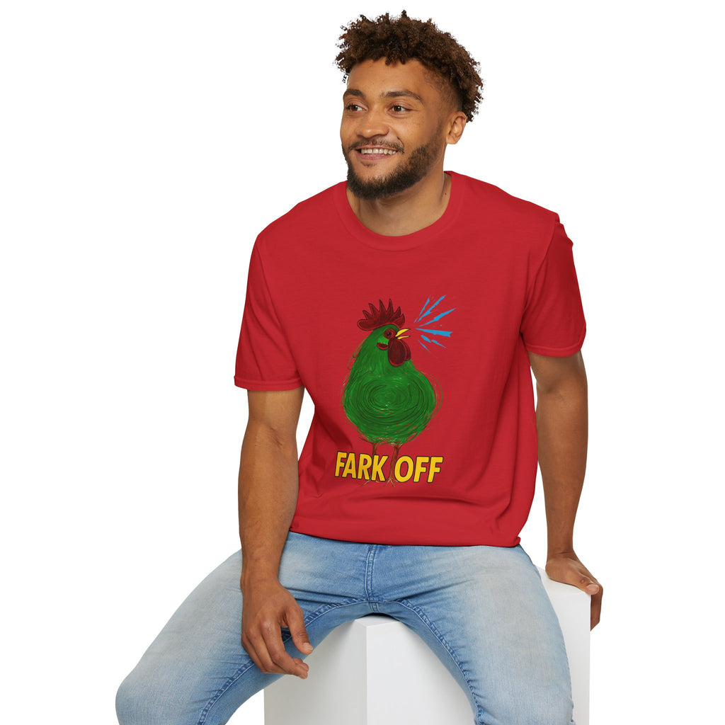 Funny Chicken Graphic T-Shirt, Humor Tee, Farm-Inspired Apparel