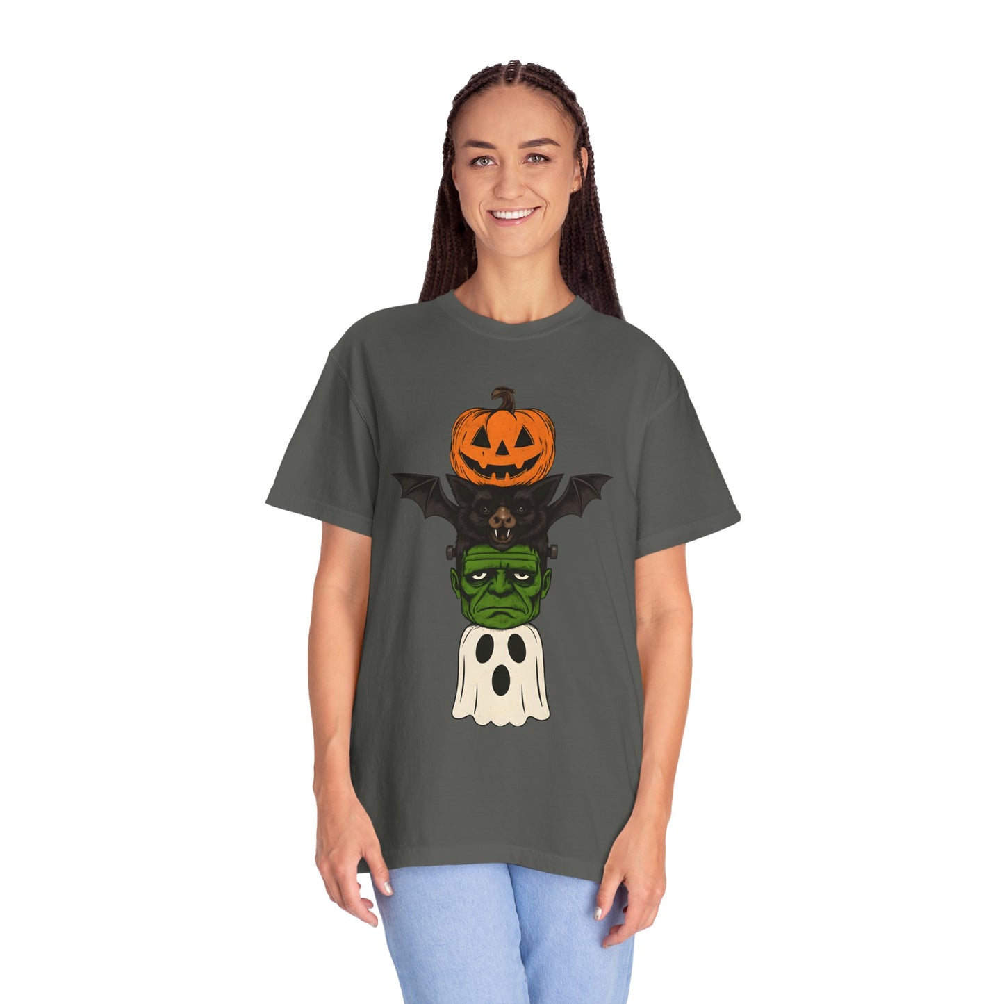 Halloween Graphic T-Shirt, Spooky Unisex Tee, Costume Party Shirt, Fall Apparel, Gift for Halloween Lovers