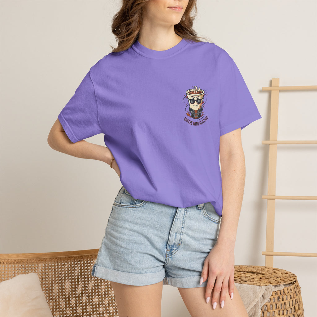 Running on Coffee & Attitude Mum T-Shirt