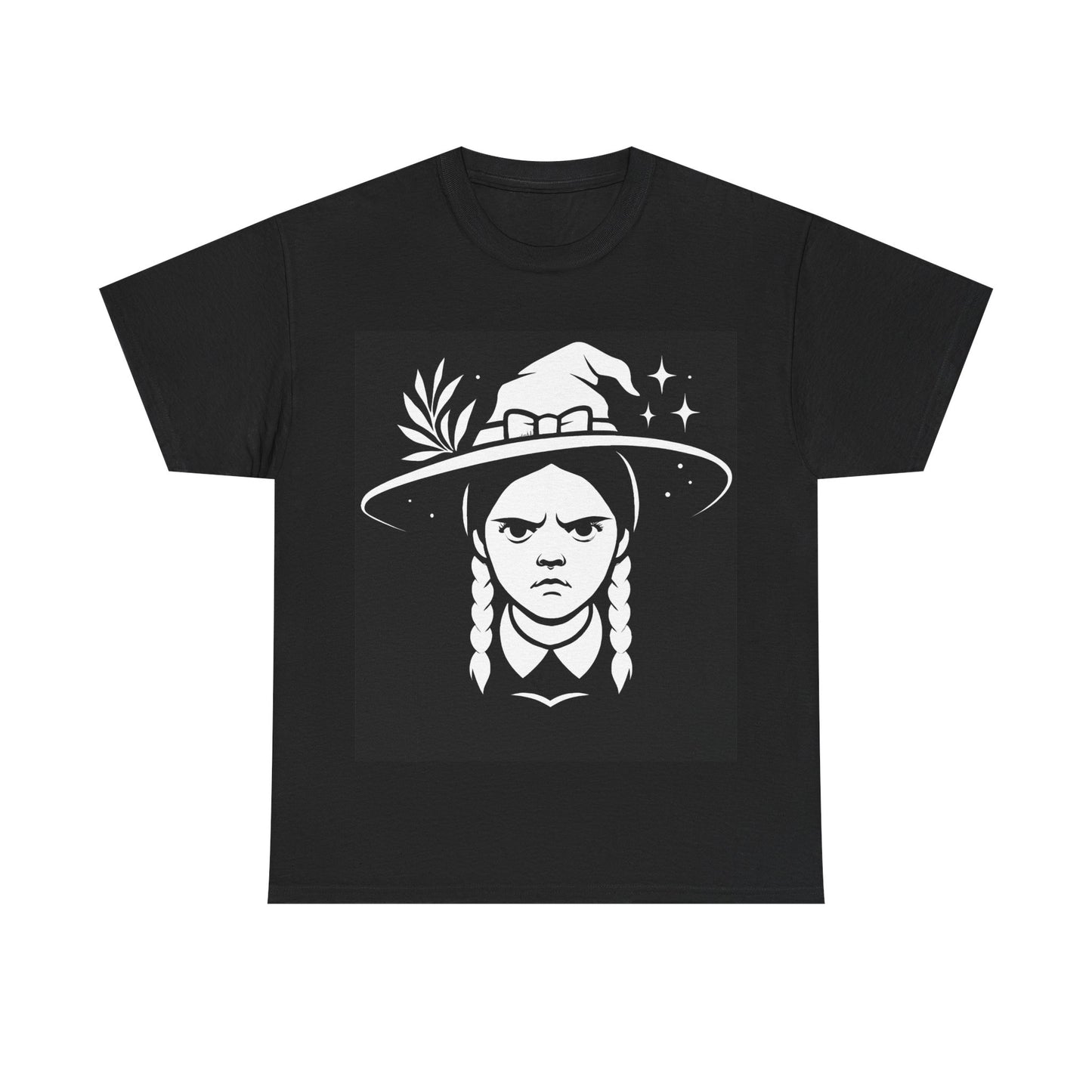 Witchy Vibes Unisex Tee, Spooky Tee, Halloween Shirt, Gift for Witch Lovers, Casual Outfit, Graphic Tee
