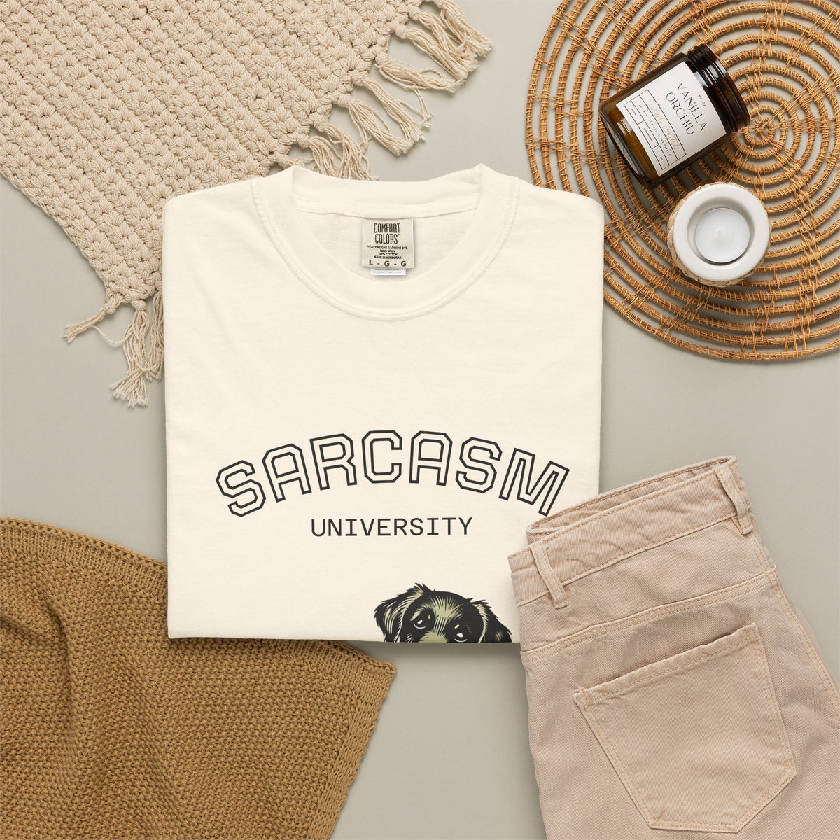 Sarcasm University, Hot Dog Unisex T-Shirt