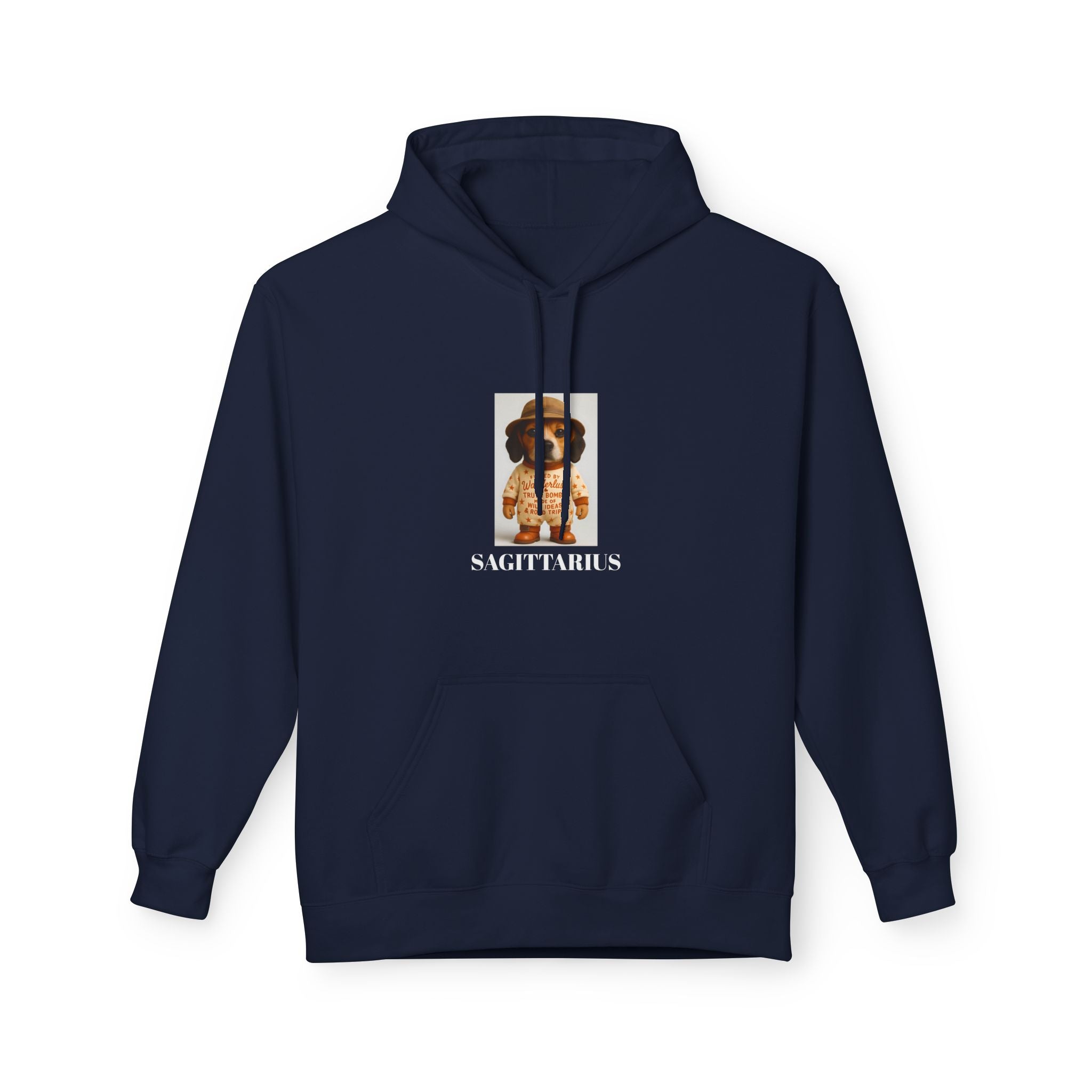 Sagittarius Wanderlust Hoodie, Dog Explorer Sweatshirt
