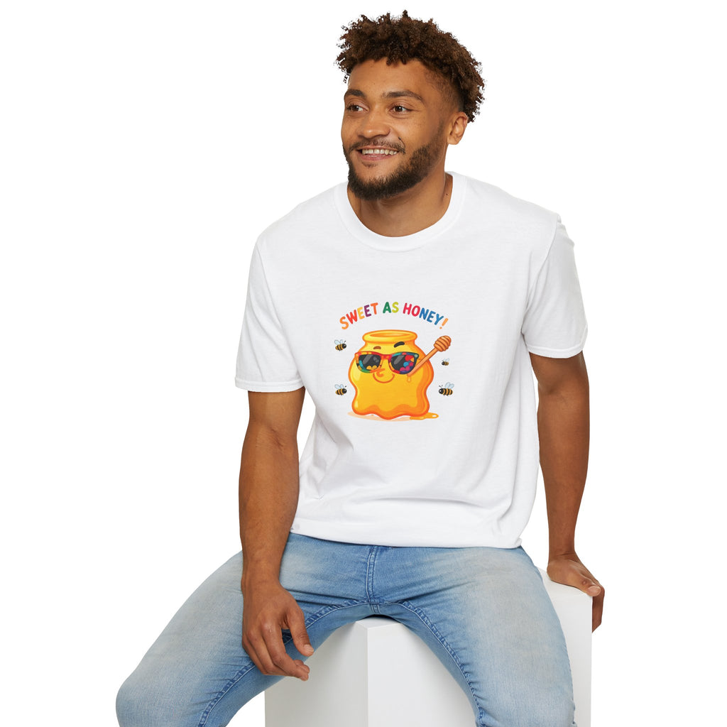 Sweet as Honey Unisex T-Shirt - Cute Graphic Tee, Casual Wear