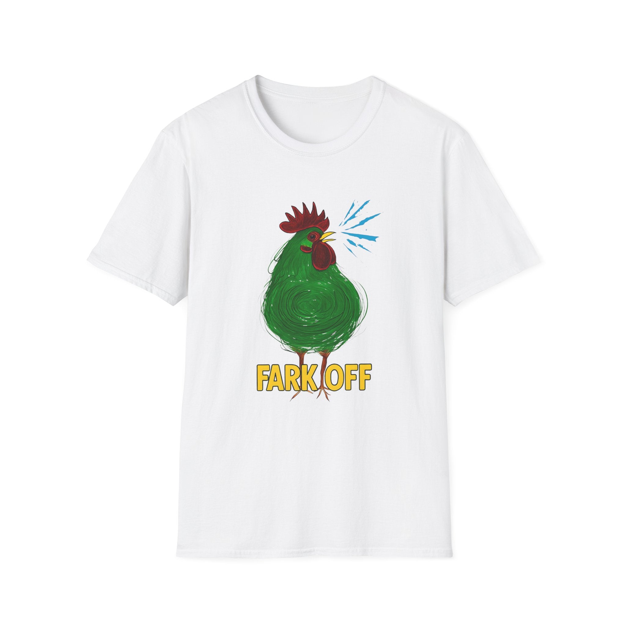 Funny Chicken Graphic T-Shirt, Humor Tee, Farm-Inspired Apparel, Gift for Chicken Lovers, Meme Shirt, Casual Wear