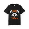 Tails for Treats Dog Lover T-Shirt, Unisex Tee for Animal Lovers, Pet Adoption Events, Gifts for Dog Owners, Fun Pet Apparel, Casual Wear