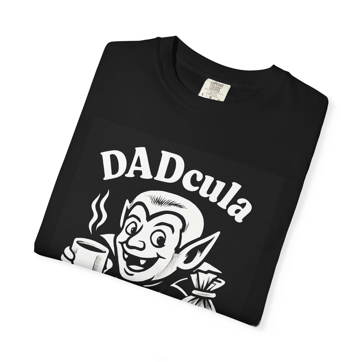 DADcula Coffee & Lollies Black T-Shirt