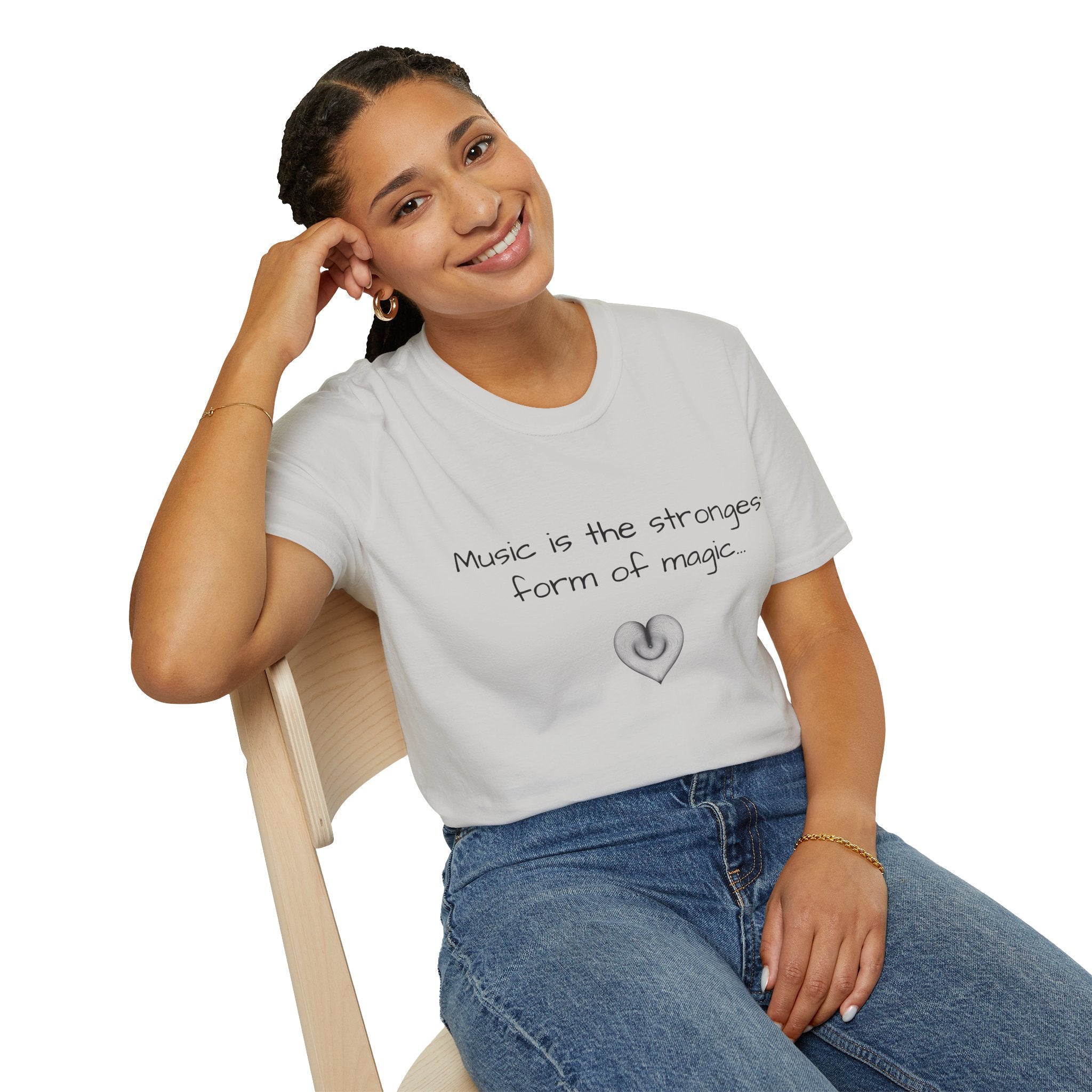 Unisex  Softstyle Tee, Unique Graphic Tee, Inspirational Quote