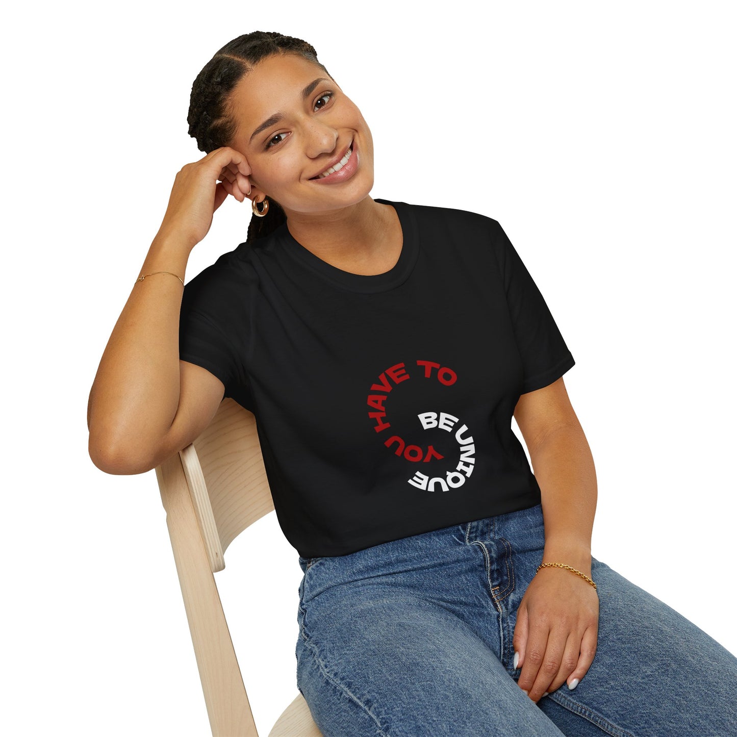 Inspirational Unisex Softstyle T-Shirt, Unique Graphic Shirt, Casual Wear, Vintage Style