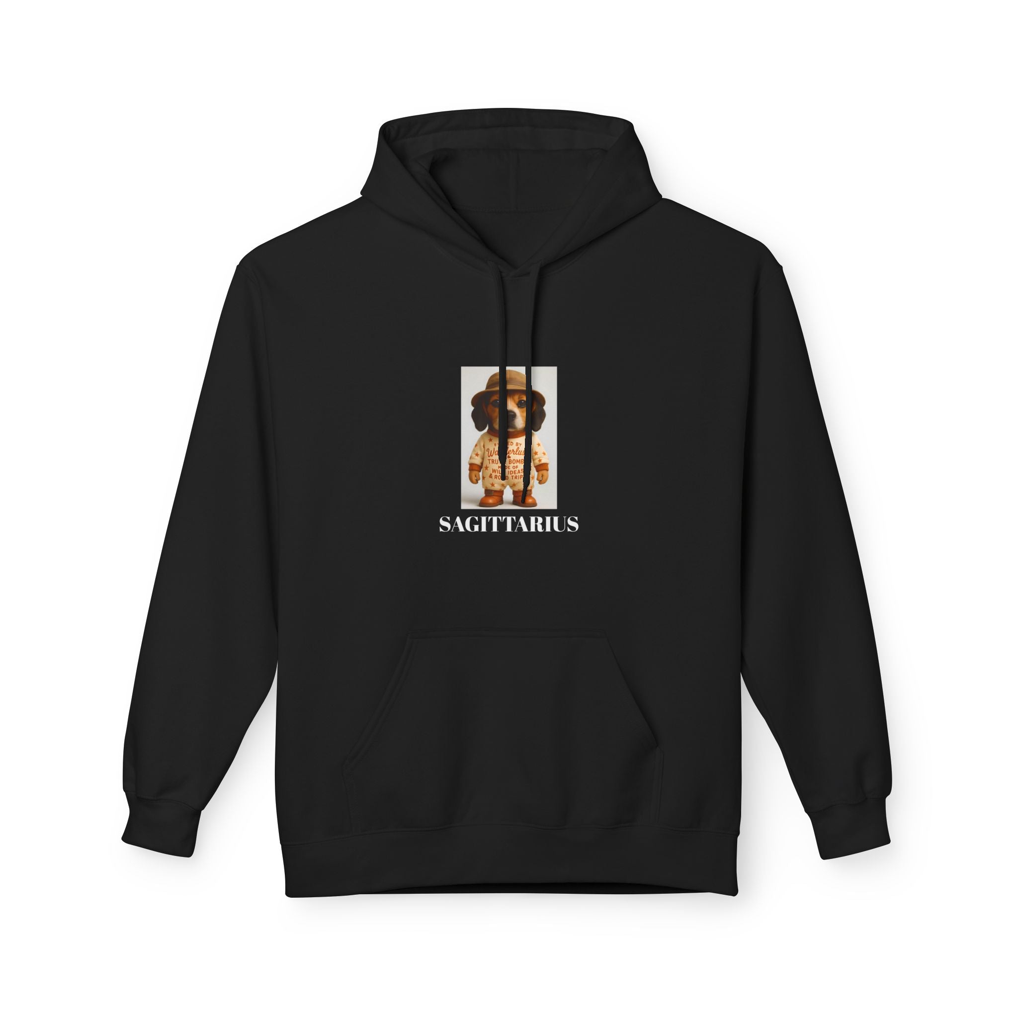Sagittarius Wanderlust Hoodie, Dog Explorer Sweatshirt
