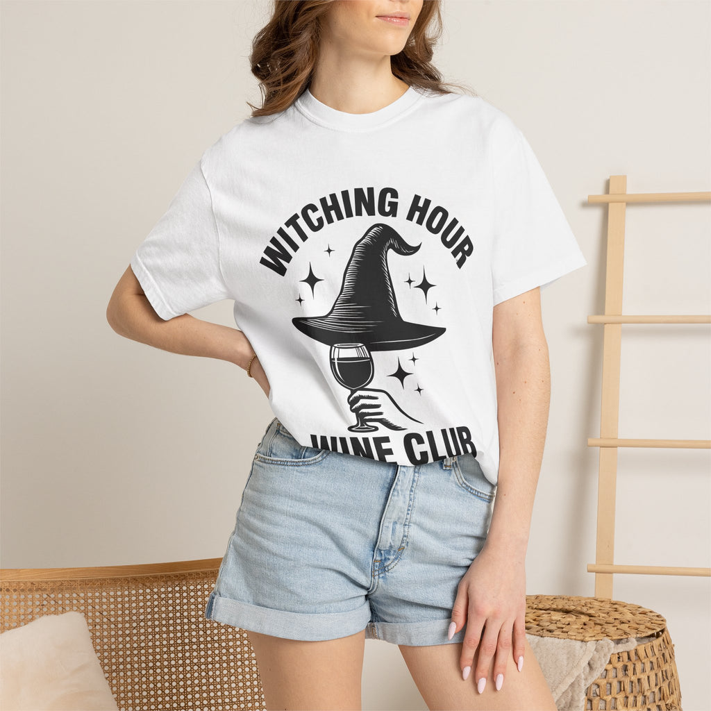 Witching Hour Wine Club White T-Shirt