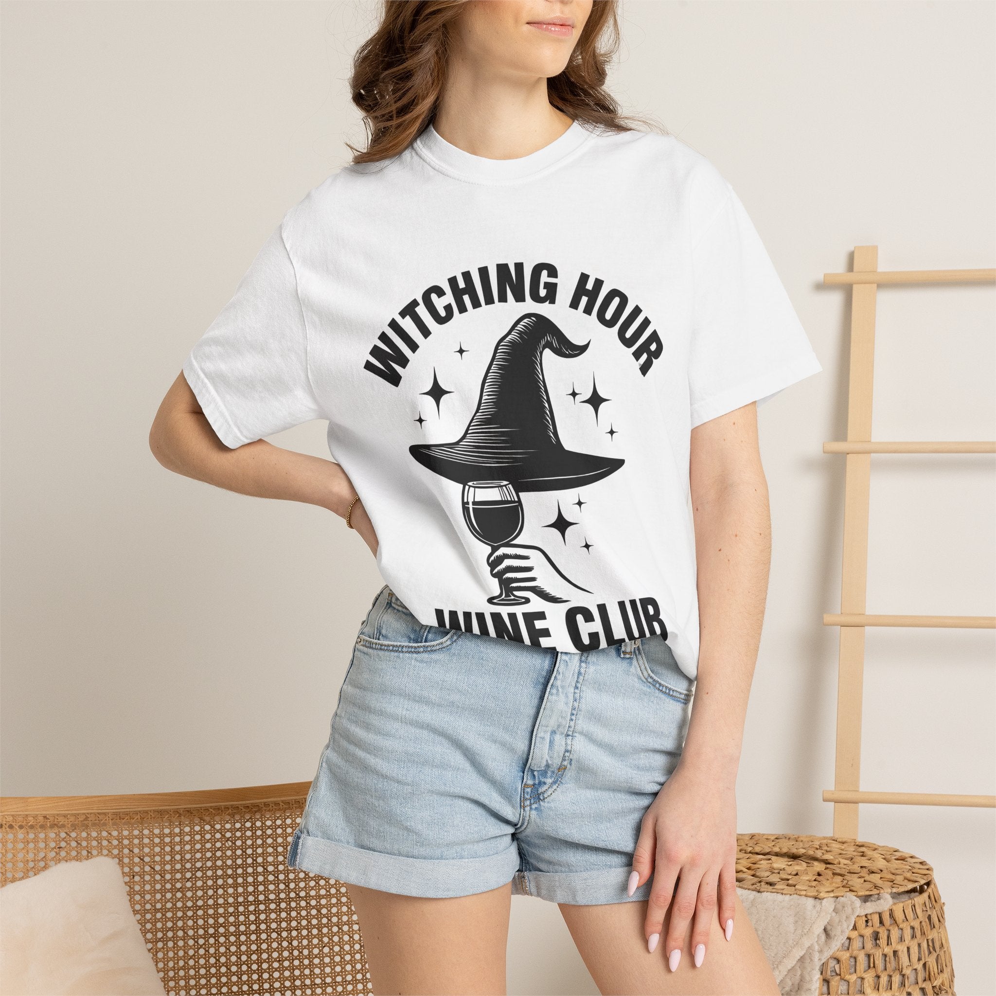 Witching Hour Wine Club White T-Shirt