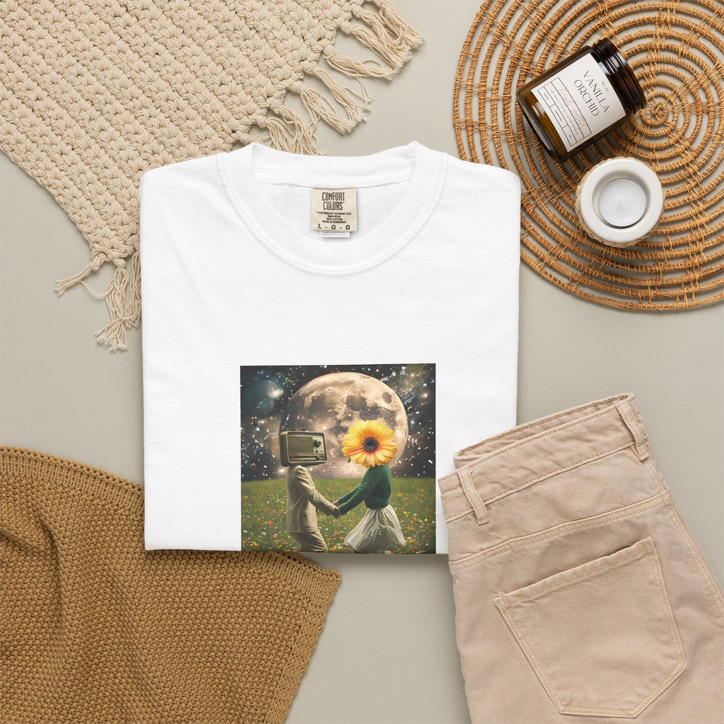 Whimsical Magic Women's Tee - Unique Cotton T-Shirt with Wild Nature Graphic, Perfect Witchy Gift