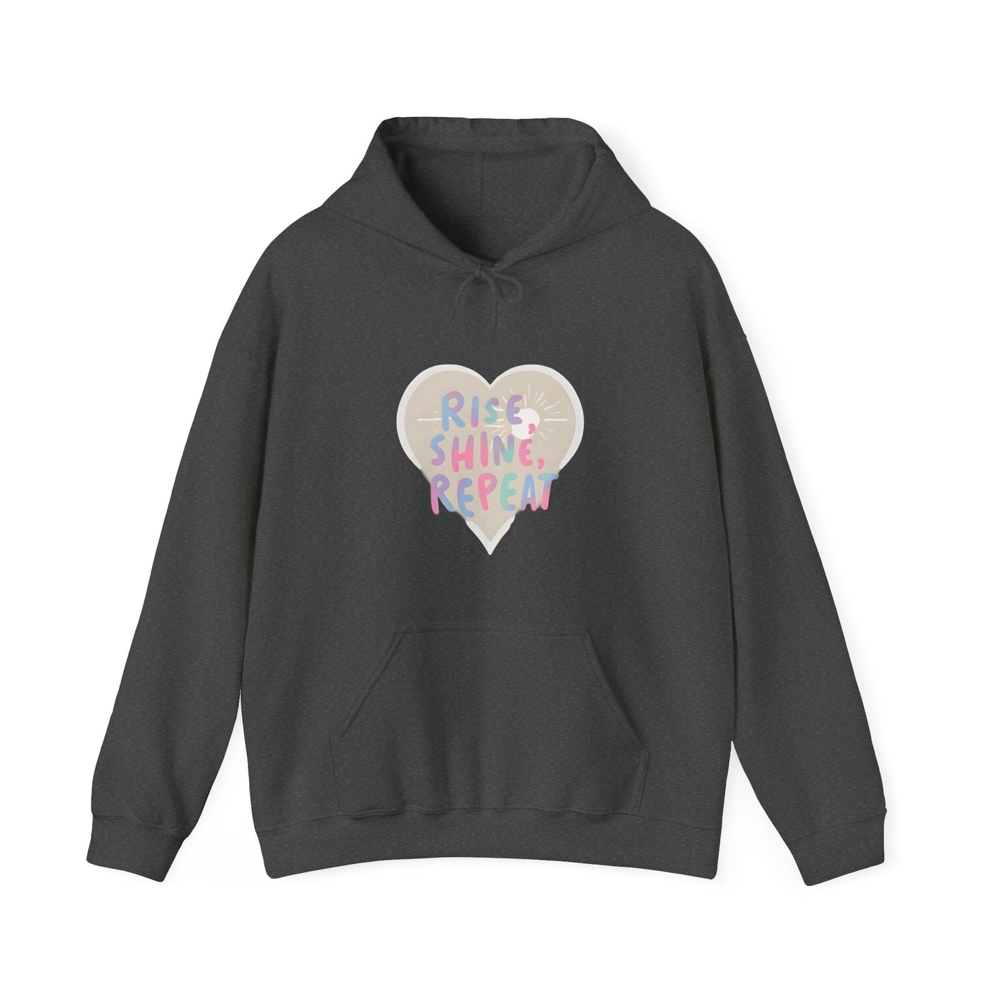 Rise, Shine, Repeat Unisex Heavy Blend™ Hooded Sweatshirt