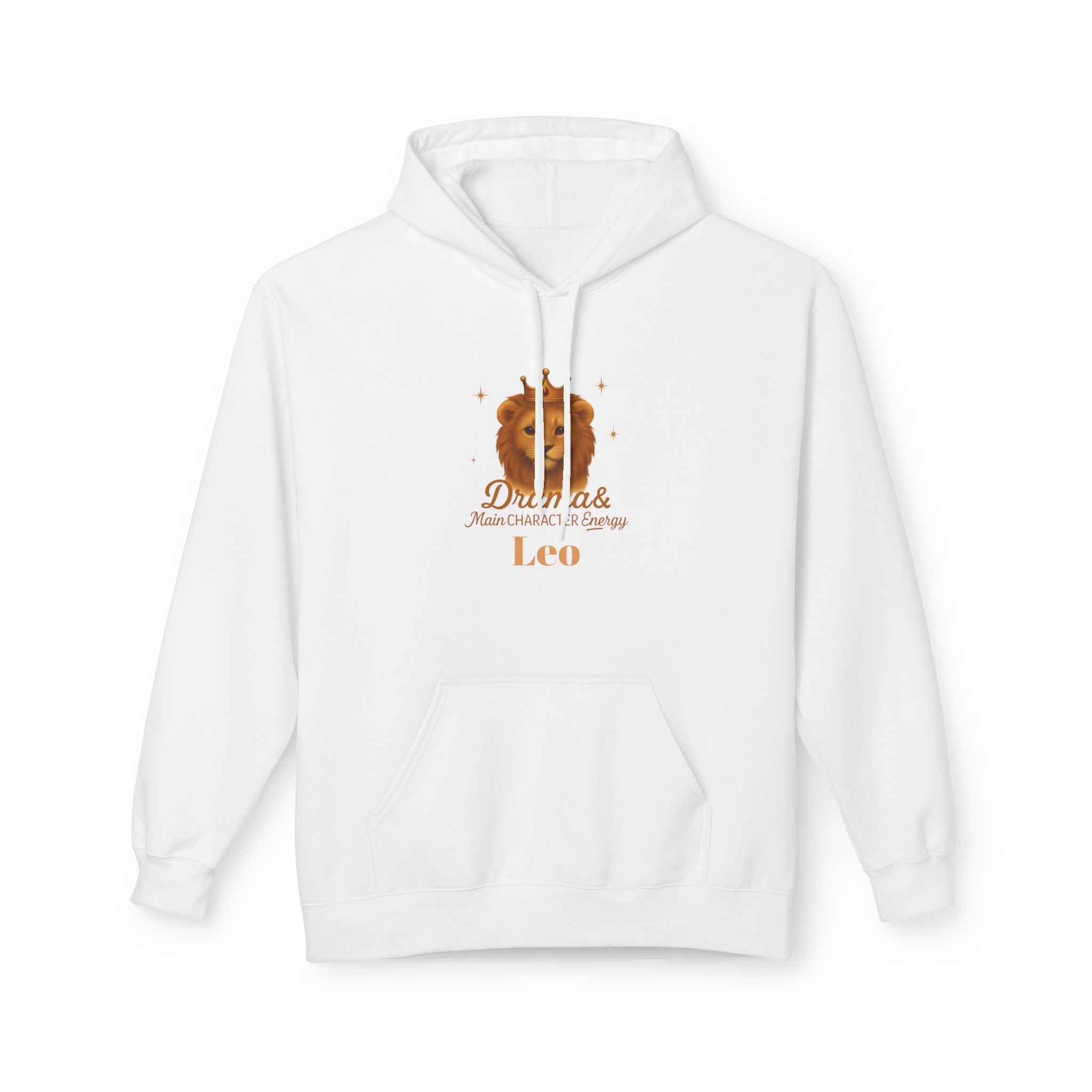 Leo Lion Drama & Main Character Energy Hoodie