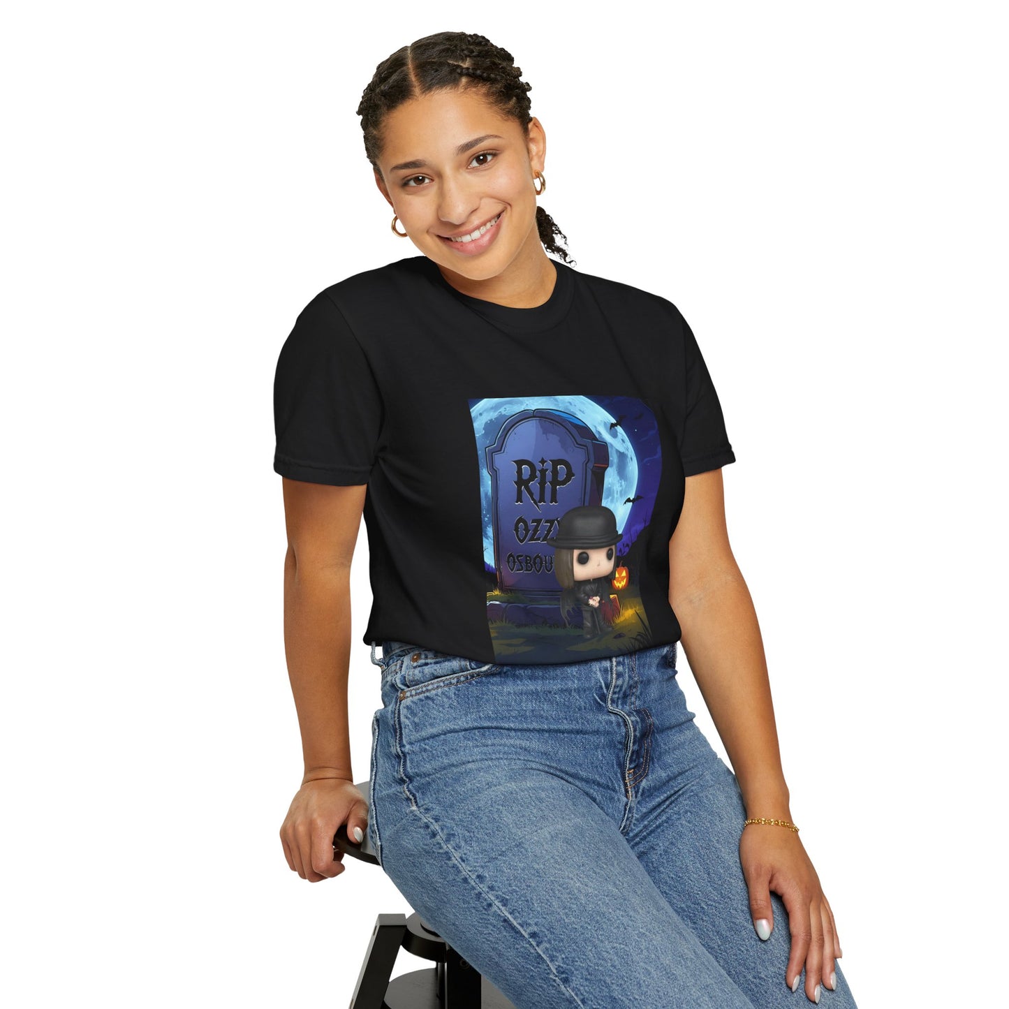Spooky RIP Vibes T-shirt, Halloween Shirt, Unisex Tee, Gift for Horror Fans, Funko Pop Inspired Shirt, October Festive Apparel