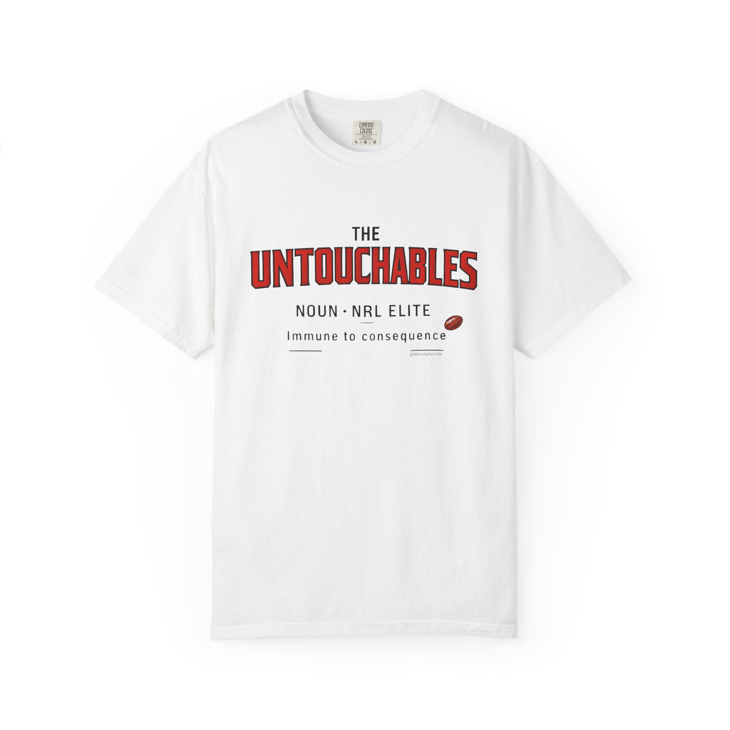 The Untouchables Graphic T-Shirt — 'The Untouchables' Sports Humour Tee with Definition Print