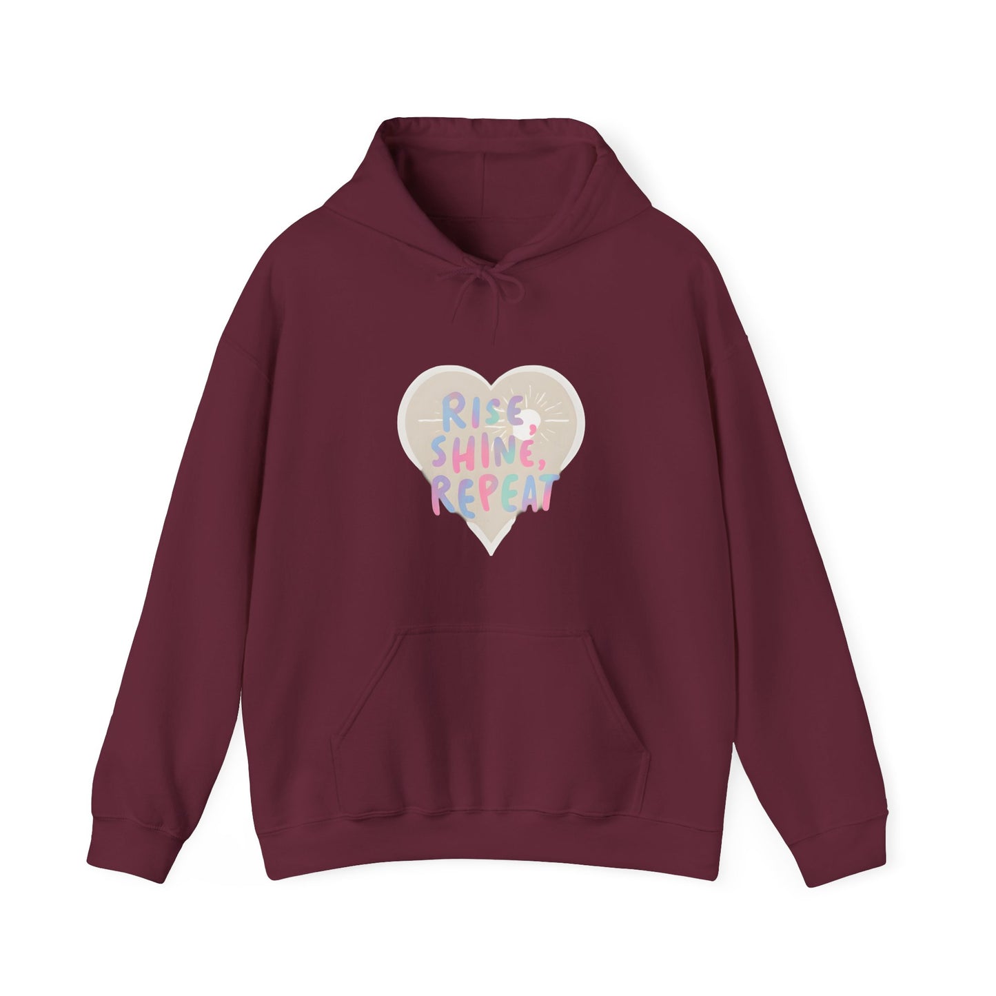 Rise, Shine, Repeat Unisex Heavy Blend™ Hooded Sweatshirt