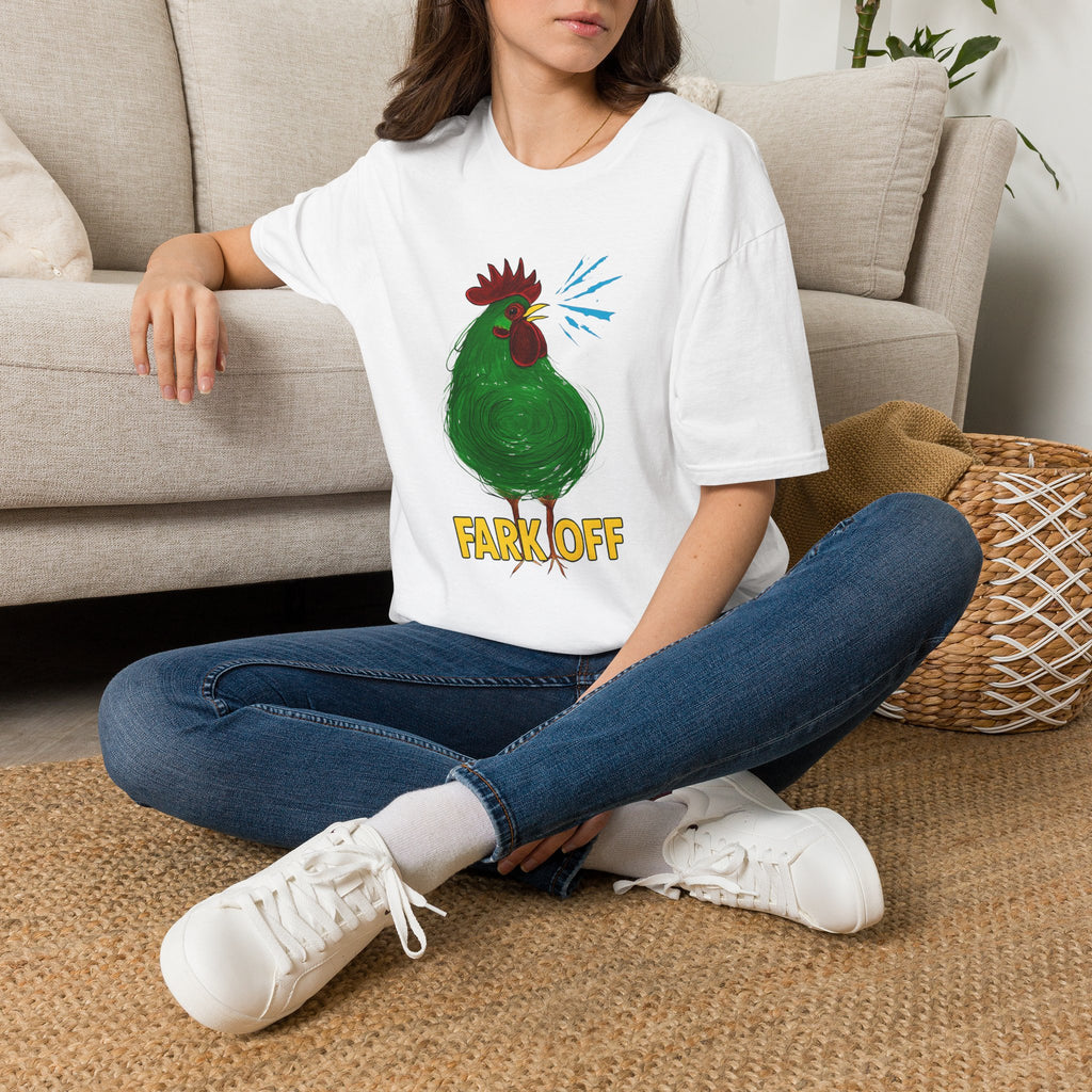Funny Chicken Graphic T-Shirt, Humor Tee, Farm-Inspired Apparel