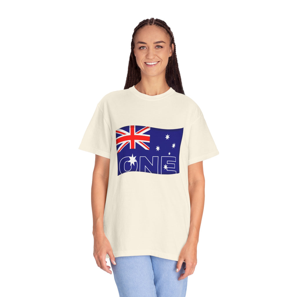 Australia Flag "One" Graphic T-Shirt