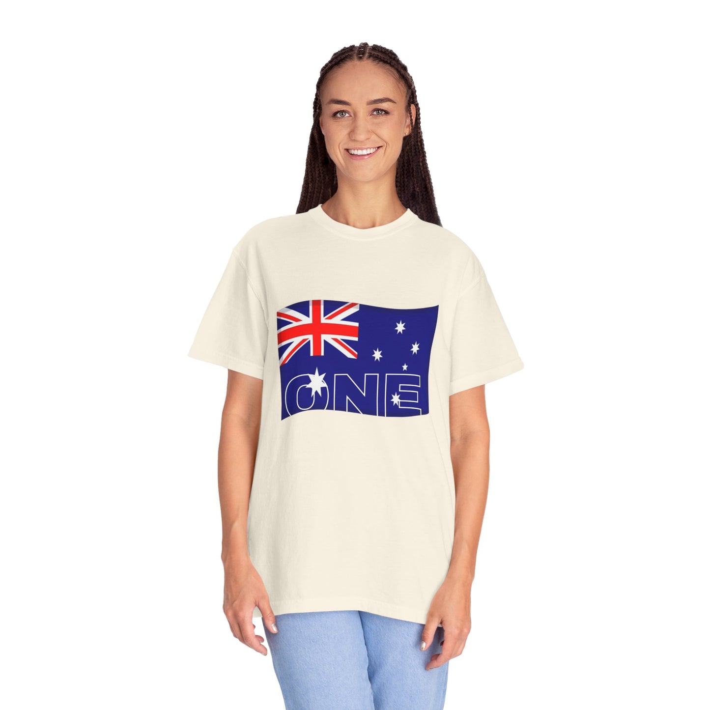 Australia Flag "One" Graphic T-Shirt
