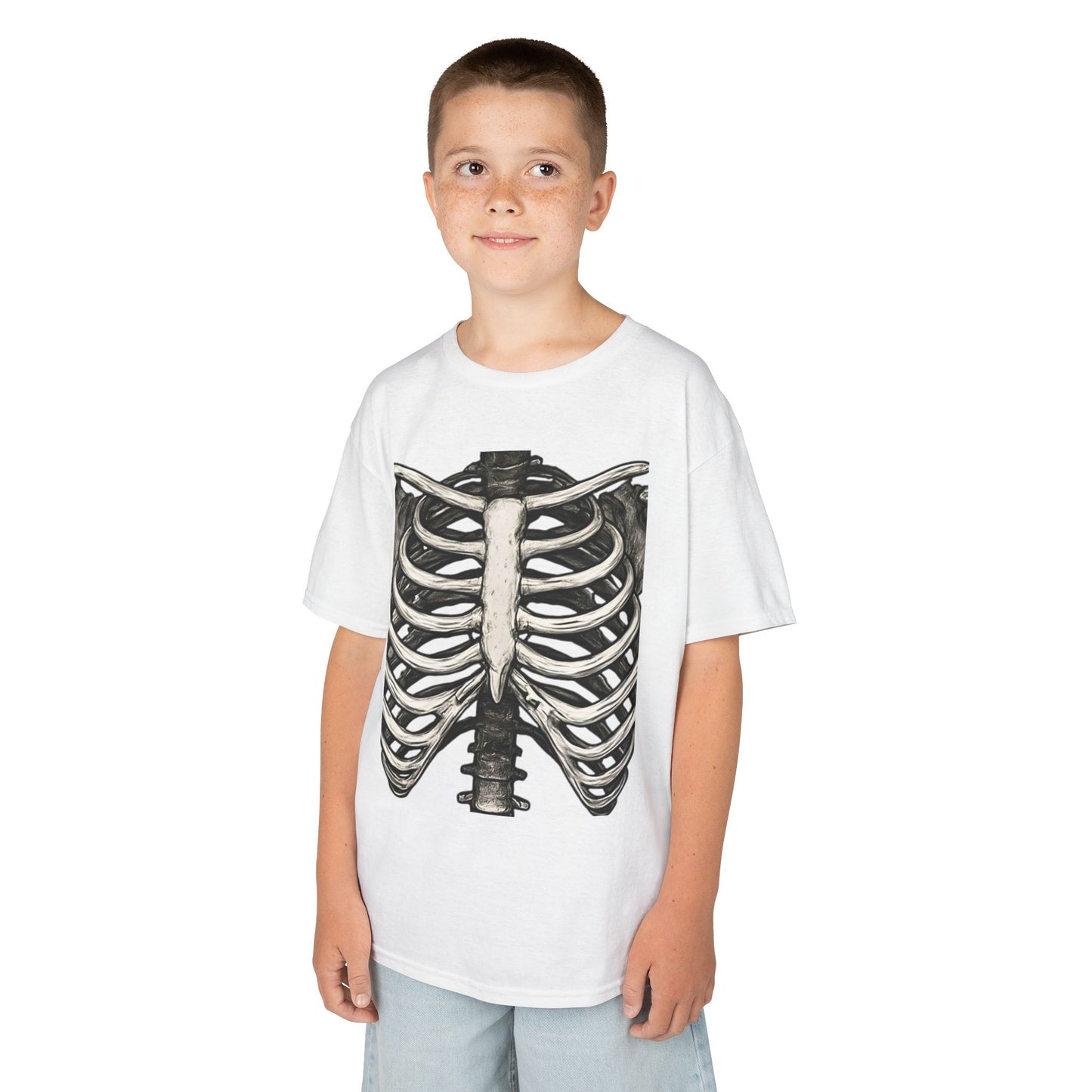 Kids Skeletal Anatomy Tee, Halloween Costume