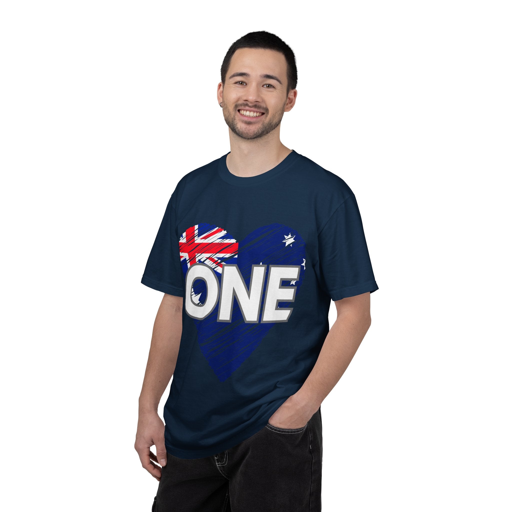 ONE Heart Australia Unity T-Shirt — Aussie Heart Graphic Tee