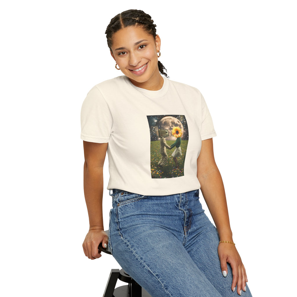 Whimsical Magic Women's Tee - Unique Cotton T-Shirt with Wild Nature Graphic, Perfect Witchy Gift