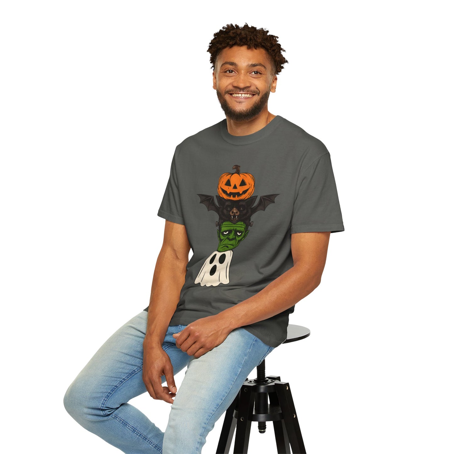 Halloween Graphic T-Shirt, Spooky Unisex Tee, Costume Party Shirt, Fall Apparel, Gift for Halloween Lovers