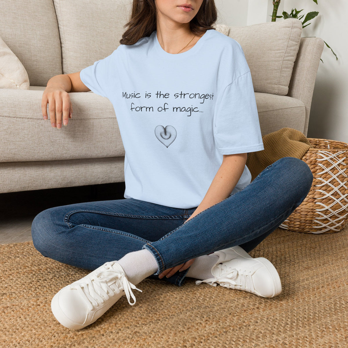 Music is the Strongest form of Magic Inspirational - T-Shirt