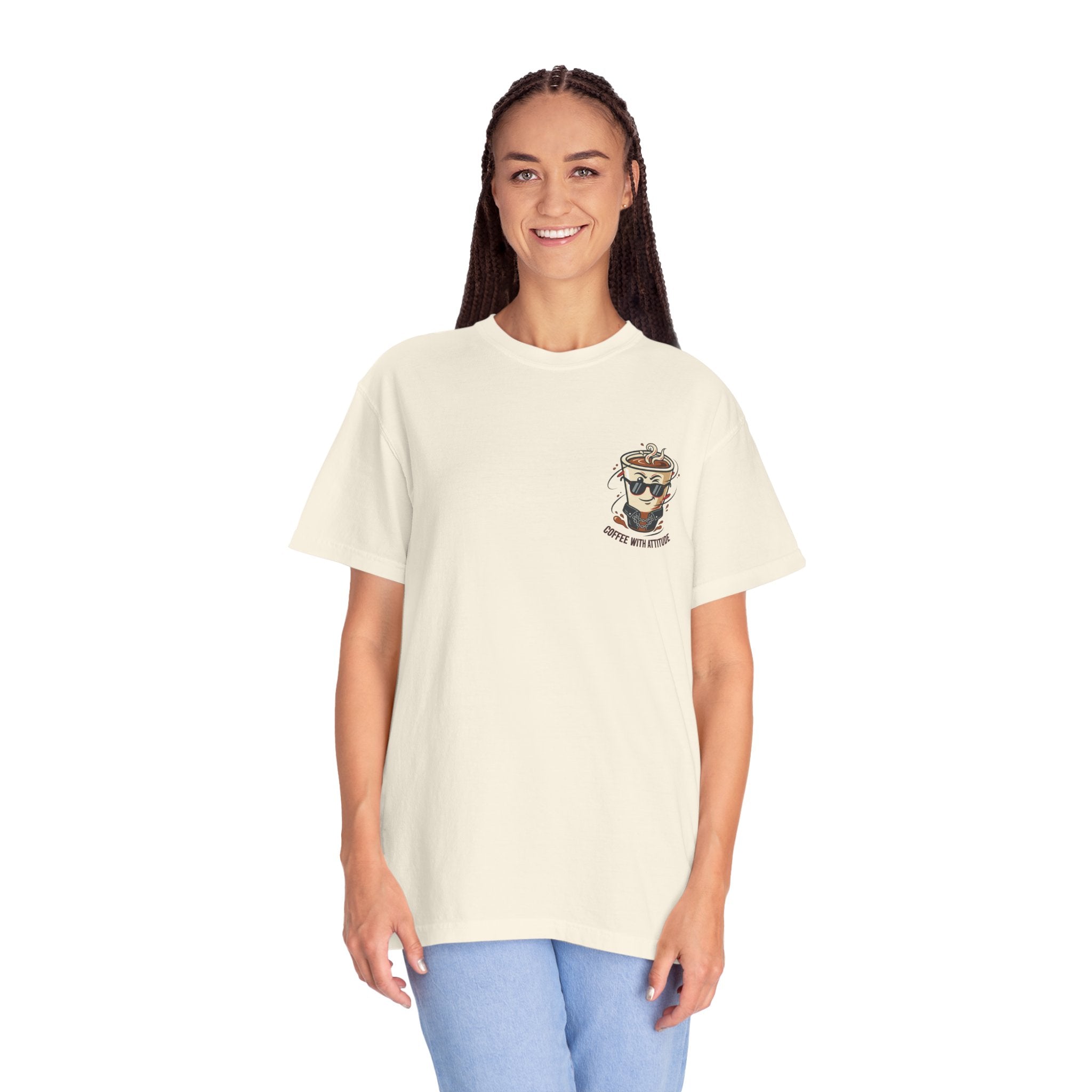 Running on Coffee & Attitude Mum T-Shirt